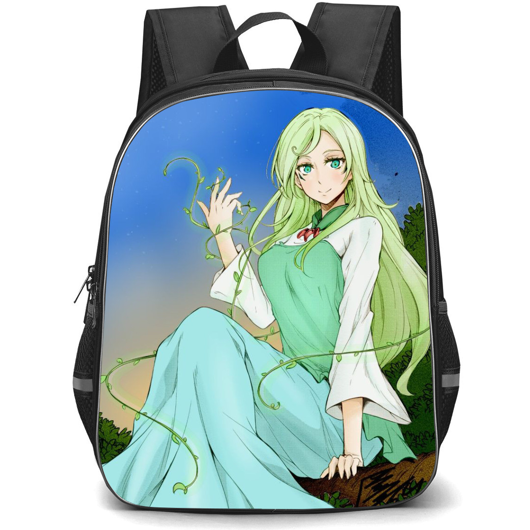 That Time I Got Reincarnated As A Slime Treyni Backpack StudentPack - Treyni Sitting Blue Sky Background