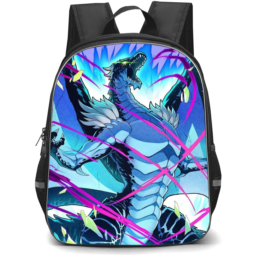 That Time I Got Reincarnated As A Slime Veldora Tempest Backpack StudentPack - Veldora Tempest Dragon Evolution Purple Background