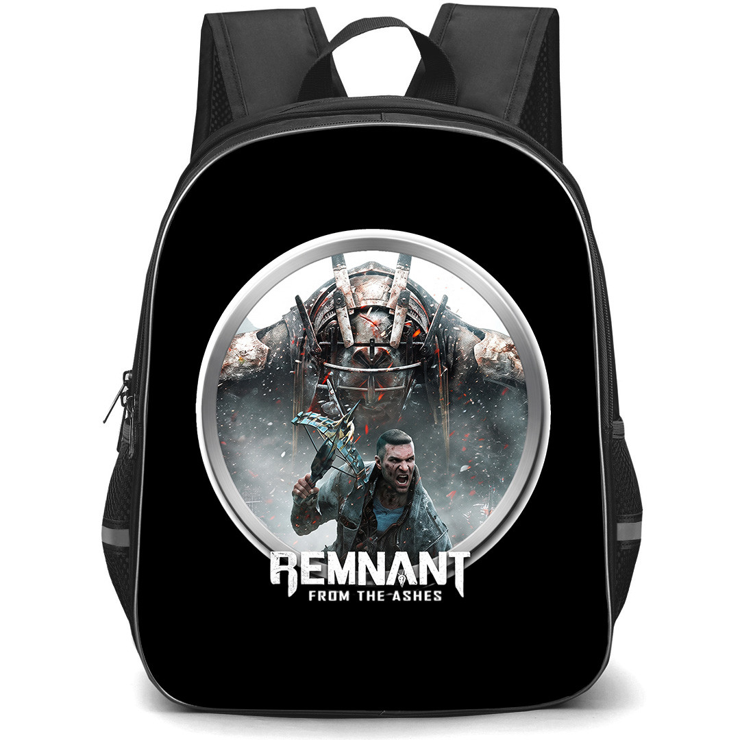 Remnant From The Ashes Backpack School Bag StudentPack - Remnant From The Ashes Game Logo Sticker