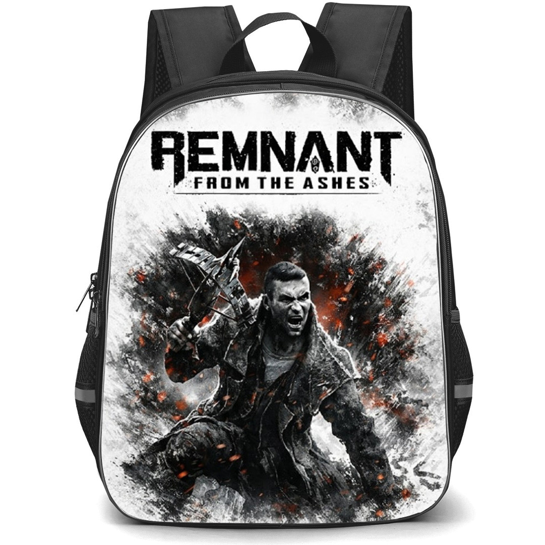 Remnant From The Ashes Backpack School Bag StudentPack - Remnant From The Ashes Grunge Game Cover Art