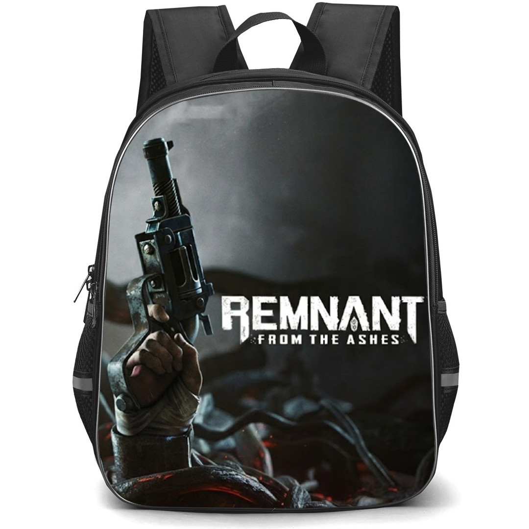 Remnant From The Ashes Backpack School Bag StudentPack - Remnant From The Ashes Gun Firing Cover Art