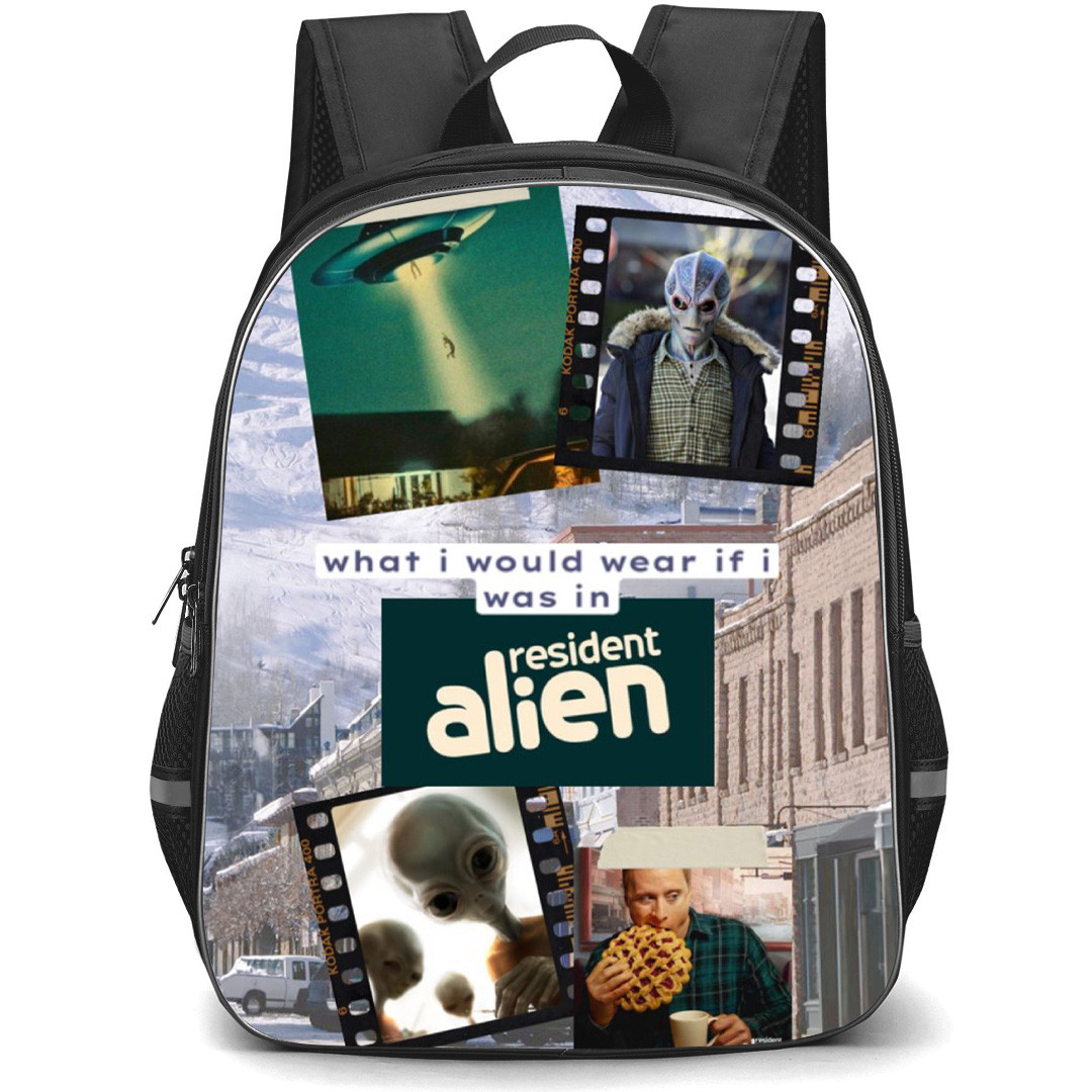 Resident Alien Harry Vanderspeigle Backpack School Bag StudentPack - Harry Vanderspeigle What I Would Wear Poster