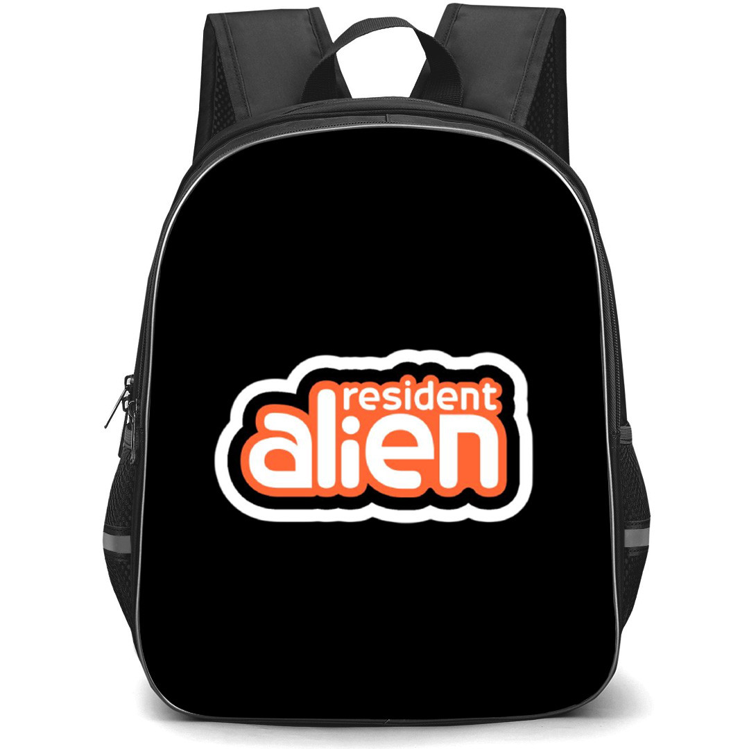 Resident Alien Backpack School Bag StudentPack - Resident Alien Resident Alien Series Logo Sticker