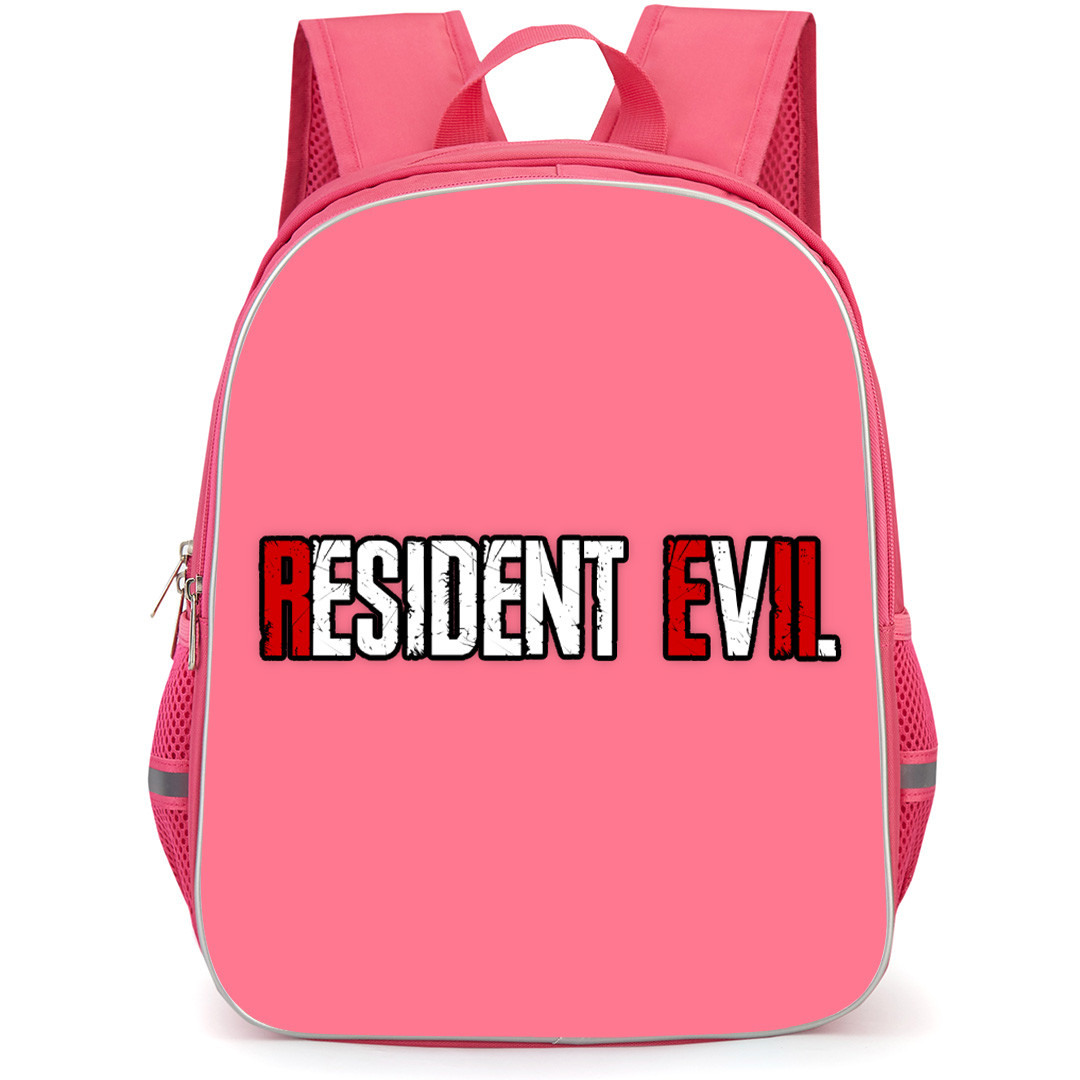 Resident Evil Backpack School Bag StudentPack - Resident Evil Game Logo Sticker