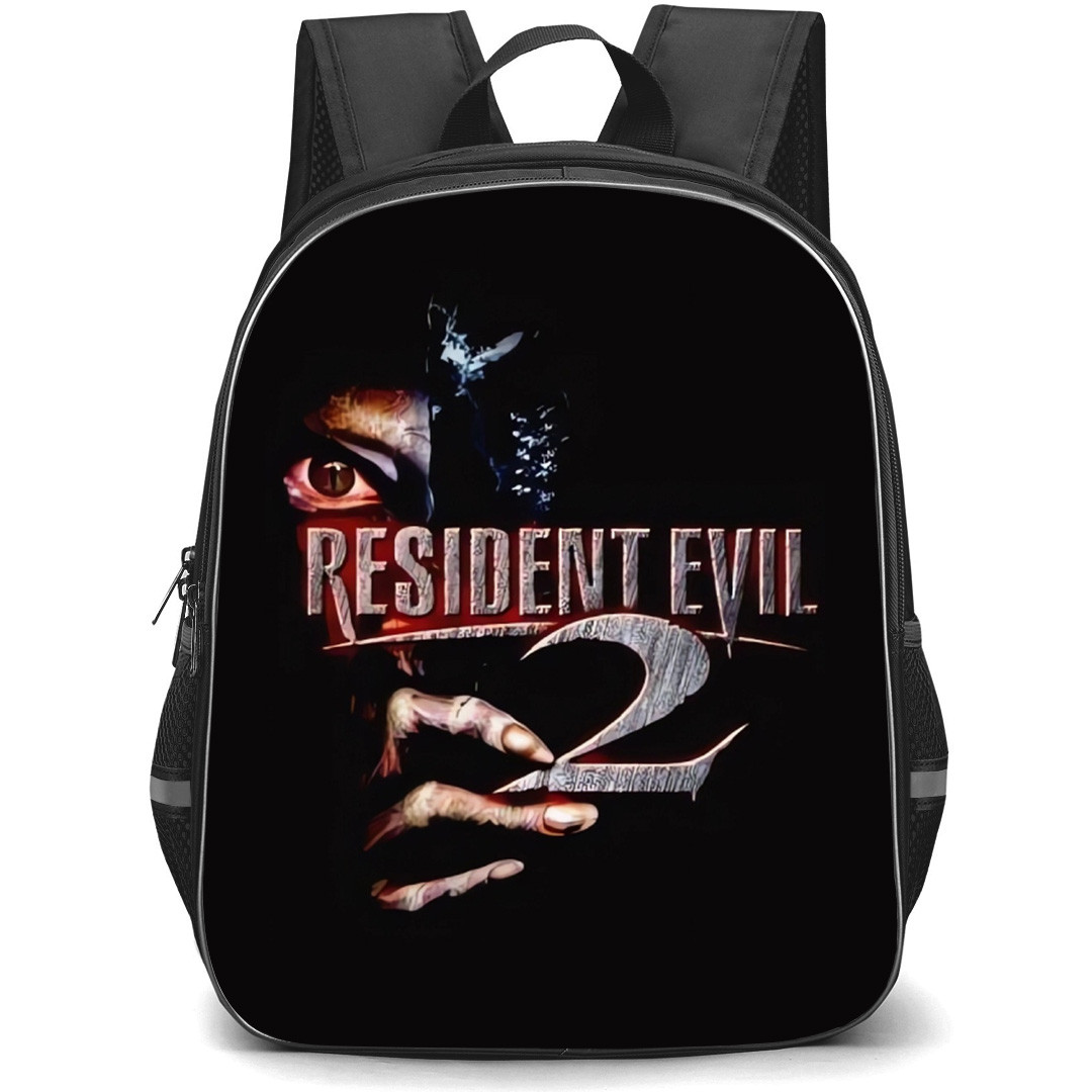 Resident Evil Rebecca Chambers Backpack School Bag StudentPack - Rebecca Chambers 2 Game Logo Poster