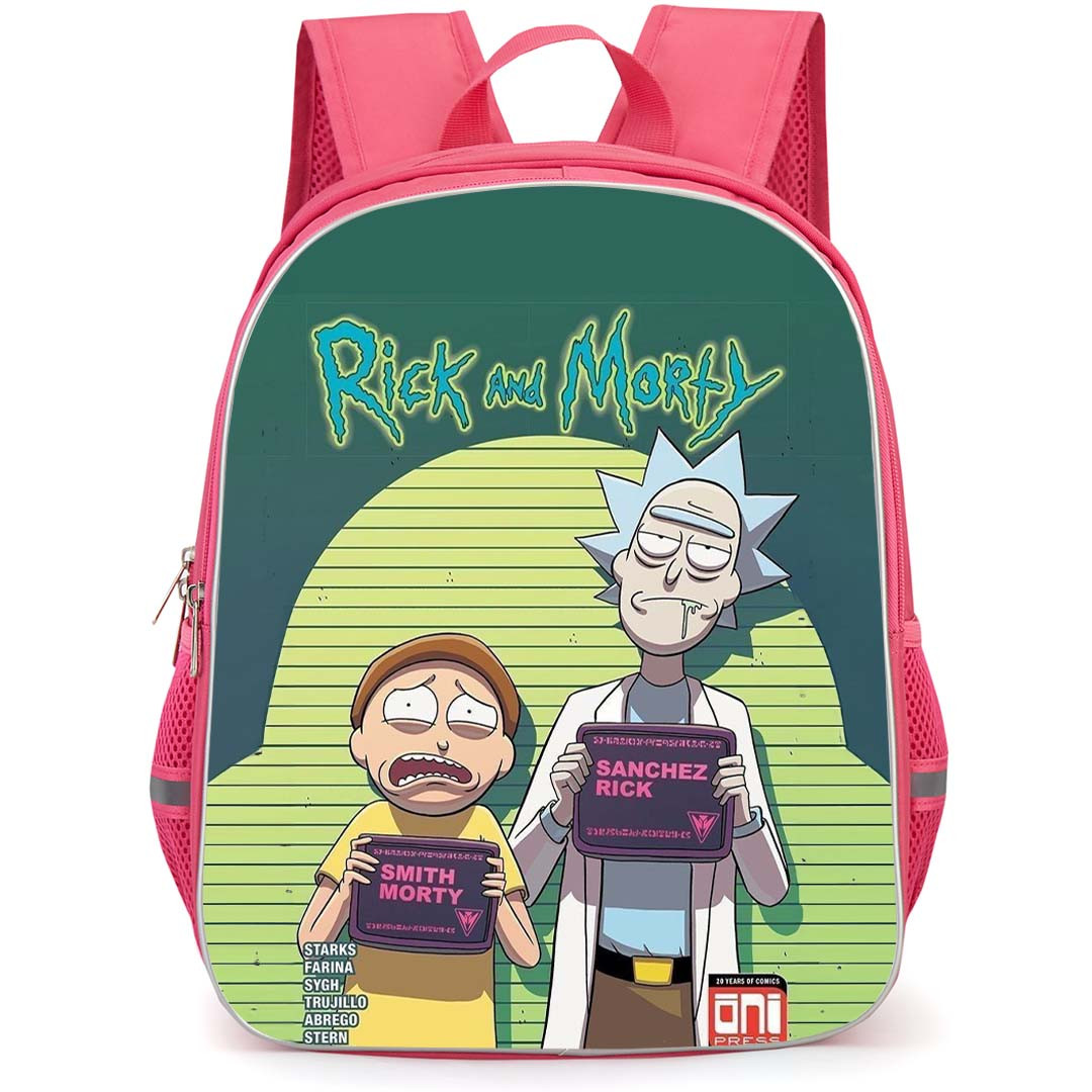 Rick And Morty Backpack StudentPack - Rick And Morty Adult Swim Comics Poster