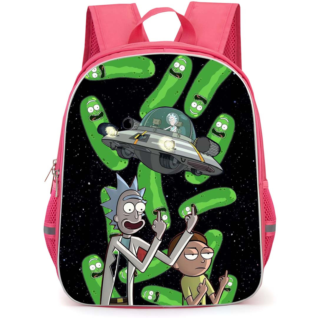Rick And Morty Backpack StudentPack - Rick And Morty Alices Shuffle Poster