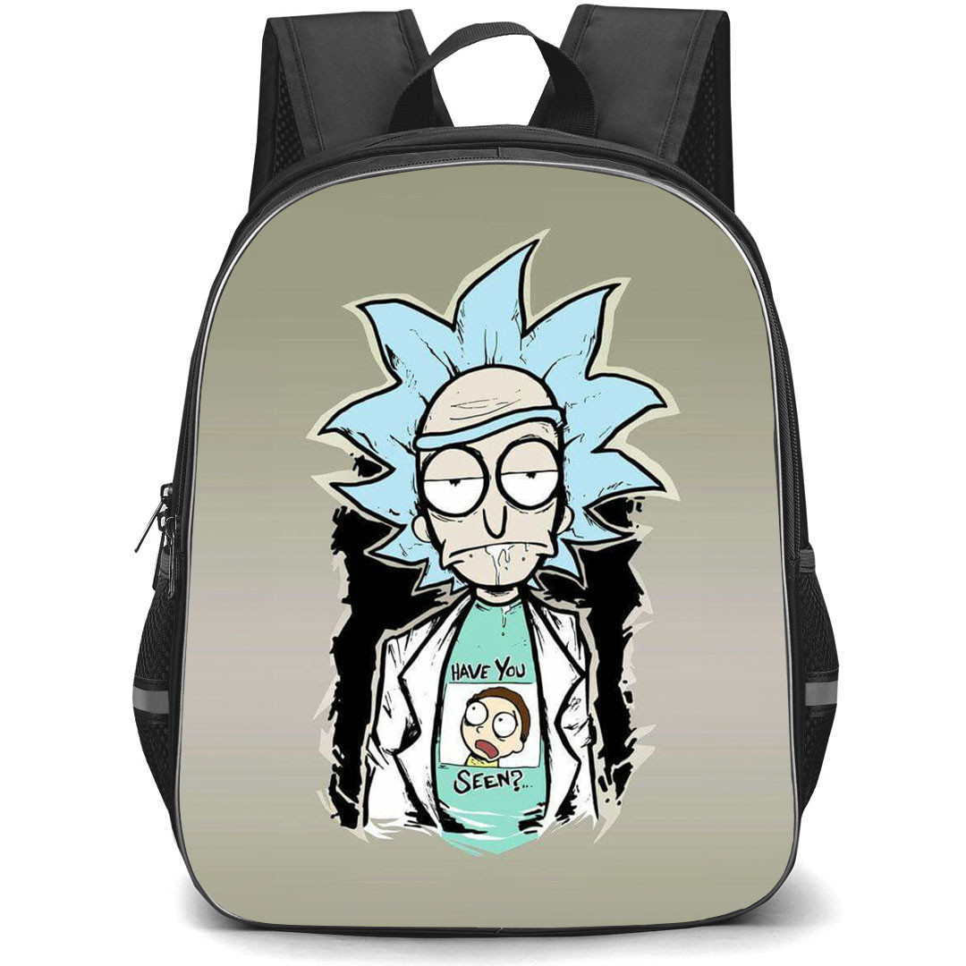 Rick And Morty Backpack StudentPack - Rick And Morty Fan Art Poster