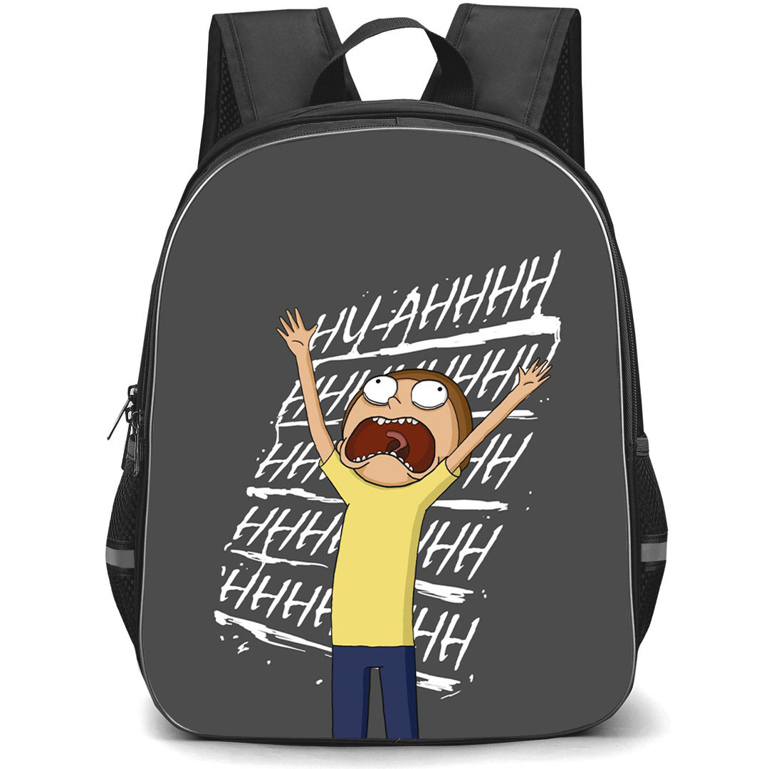 Rick And Morty Morty Smith Backpack StudentPack - Morty Smith Shouting Poster