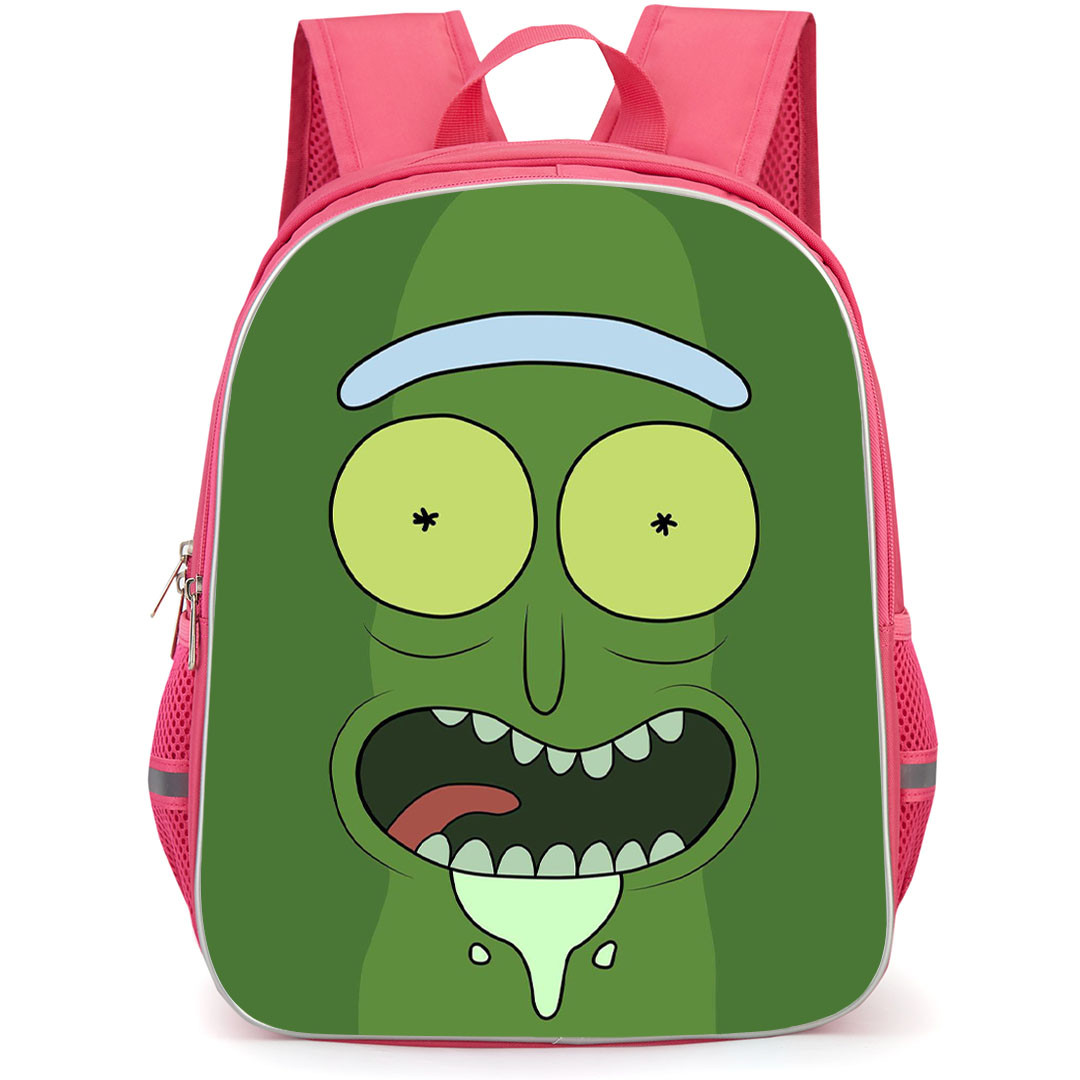 Rick And Morty Pickle Rick Backpack StudentPack - Pickle Rick Melting Avatar Poster