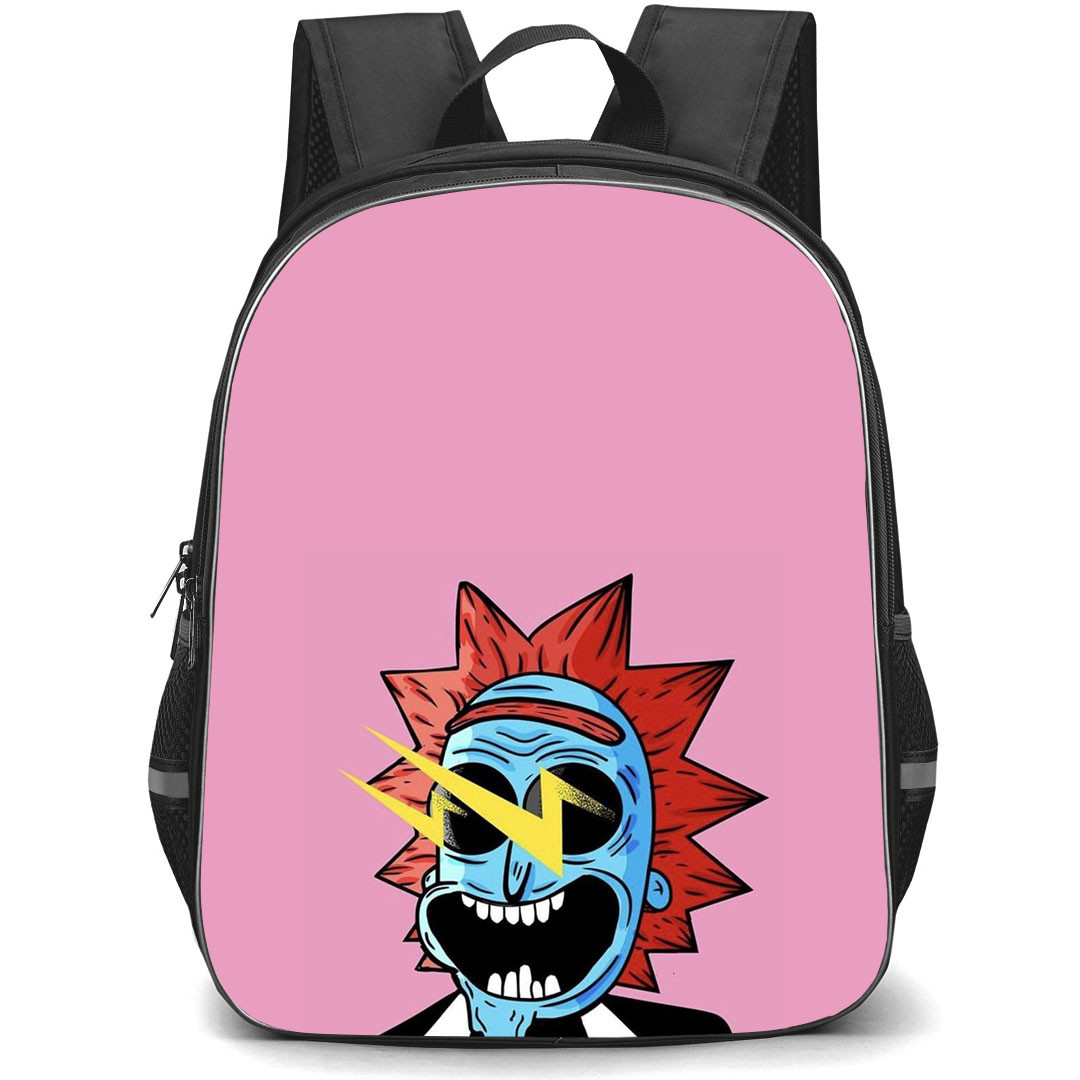 Rick And Morty Rick Sanchez Backpack StudentPack - Rick Sanchez Fiesta Crazy Album Cover