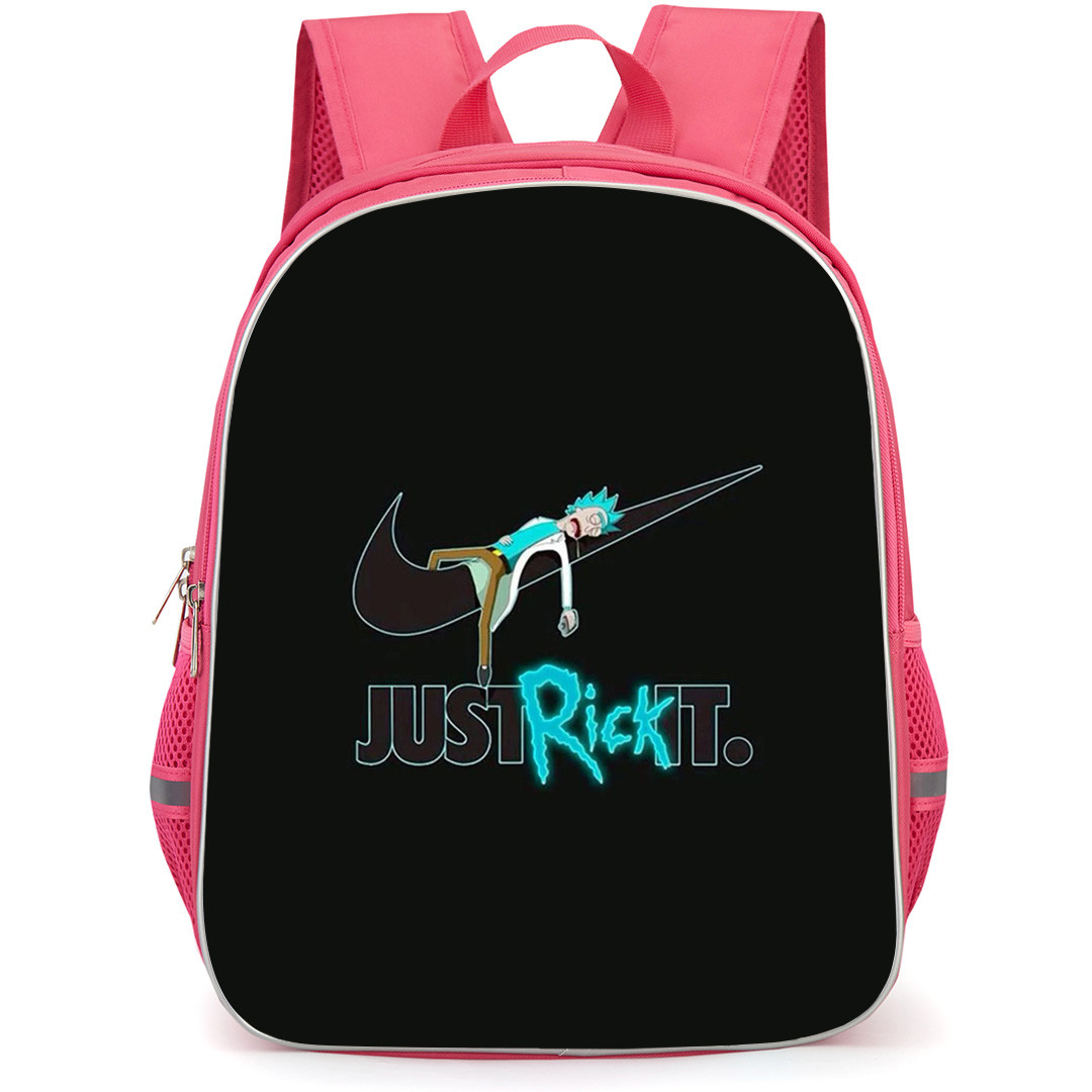Rick And Morty Rick Sanchez Backpack StudentPack - Rick Sanchez Just Do It Black Poster