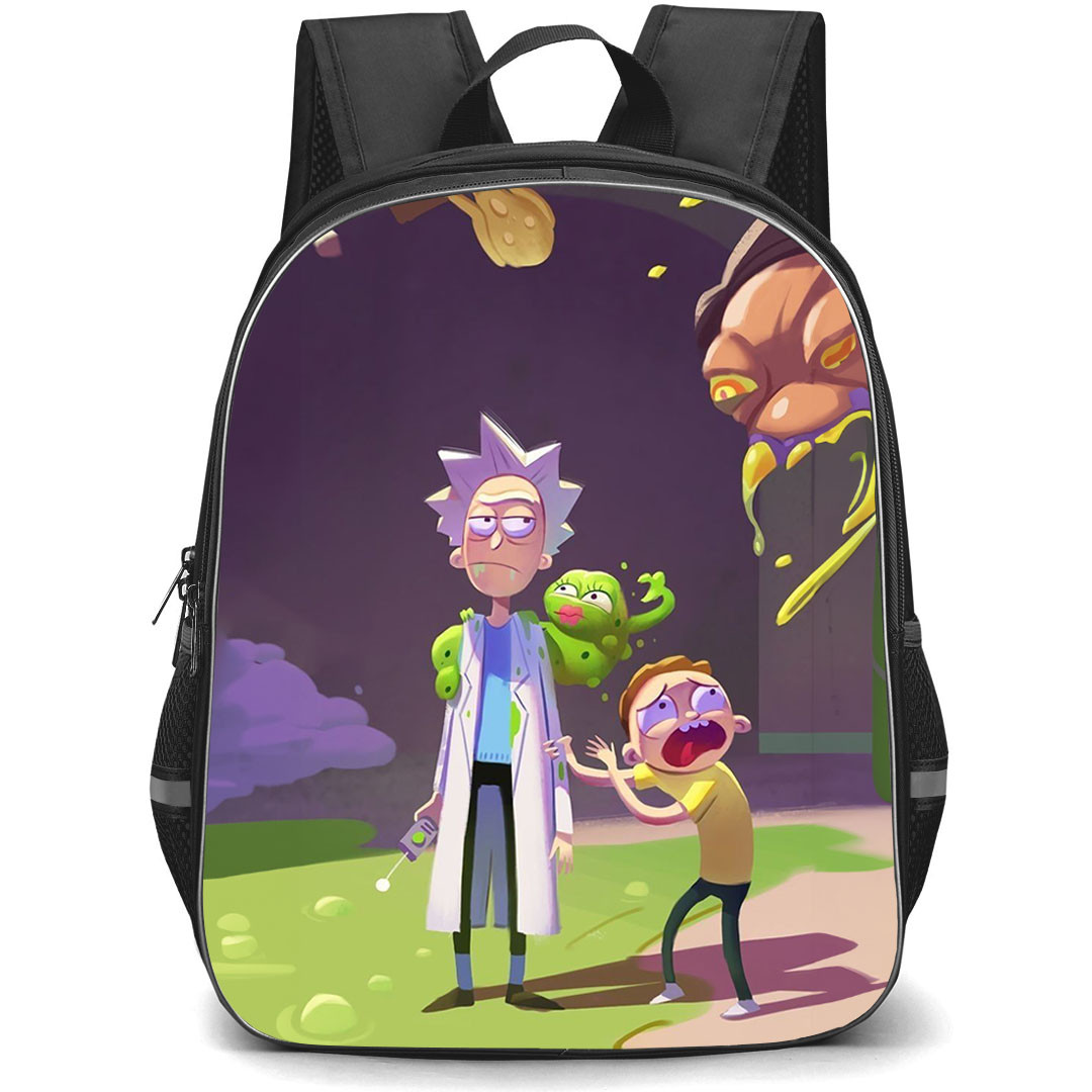 Rick And Morty Backpack StudentPack - Rick And Morty Season 04 Poster