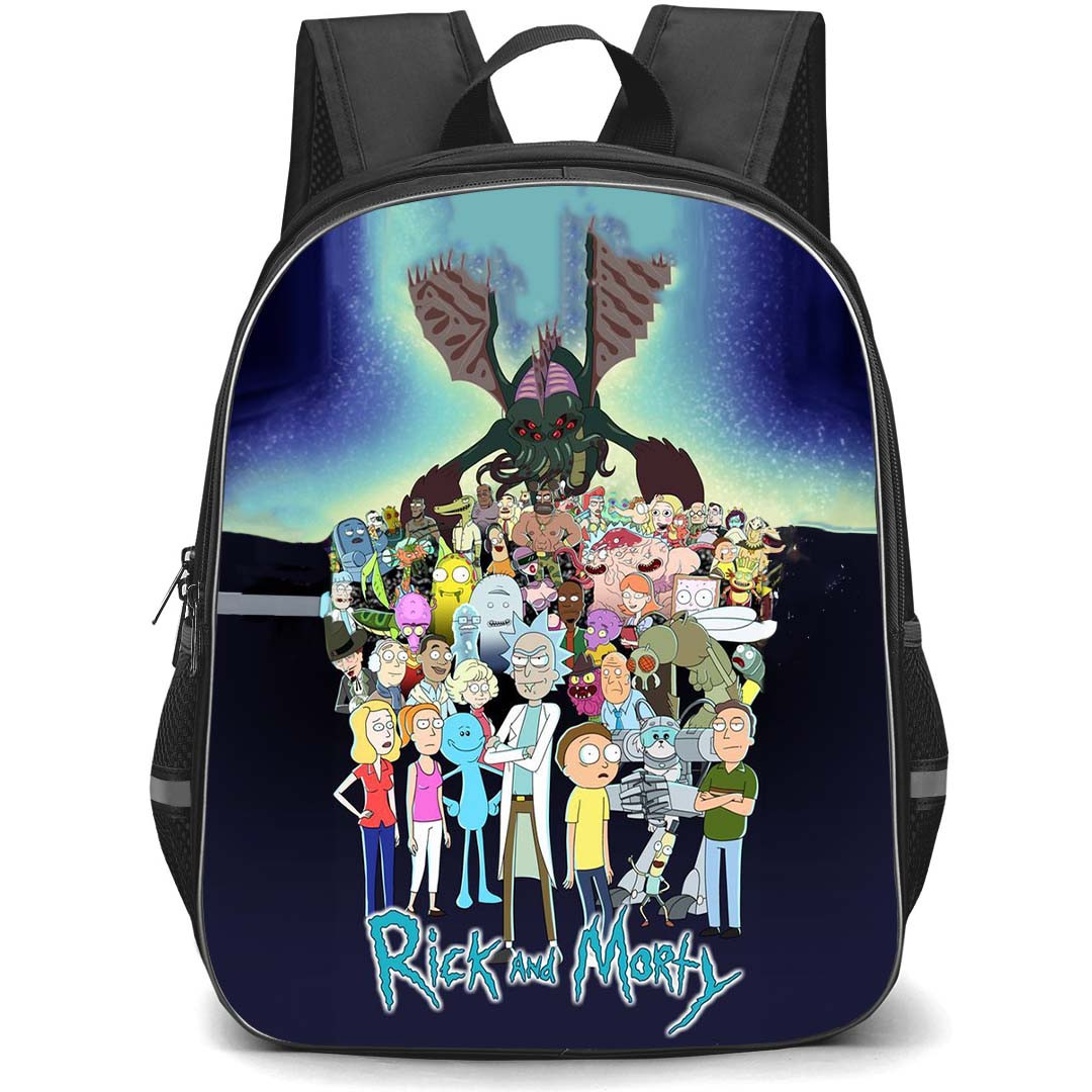 Rick And Morty Backpack StudentPack - Rick And Morty Series 2013 Poster