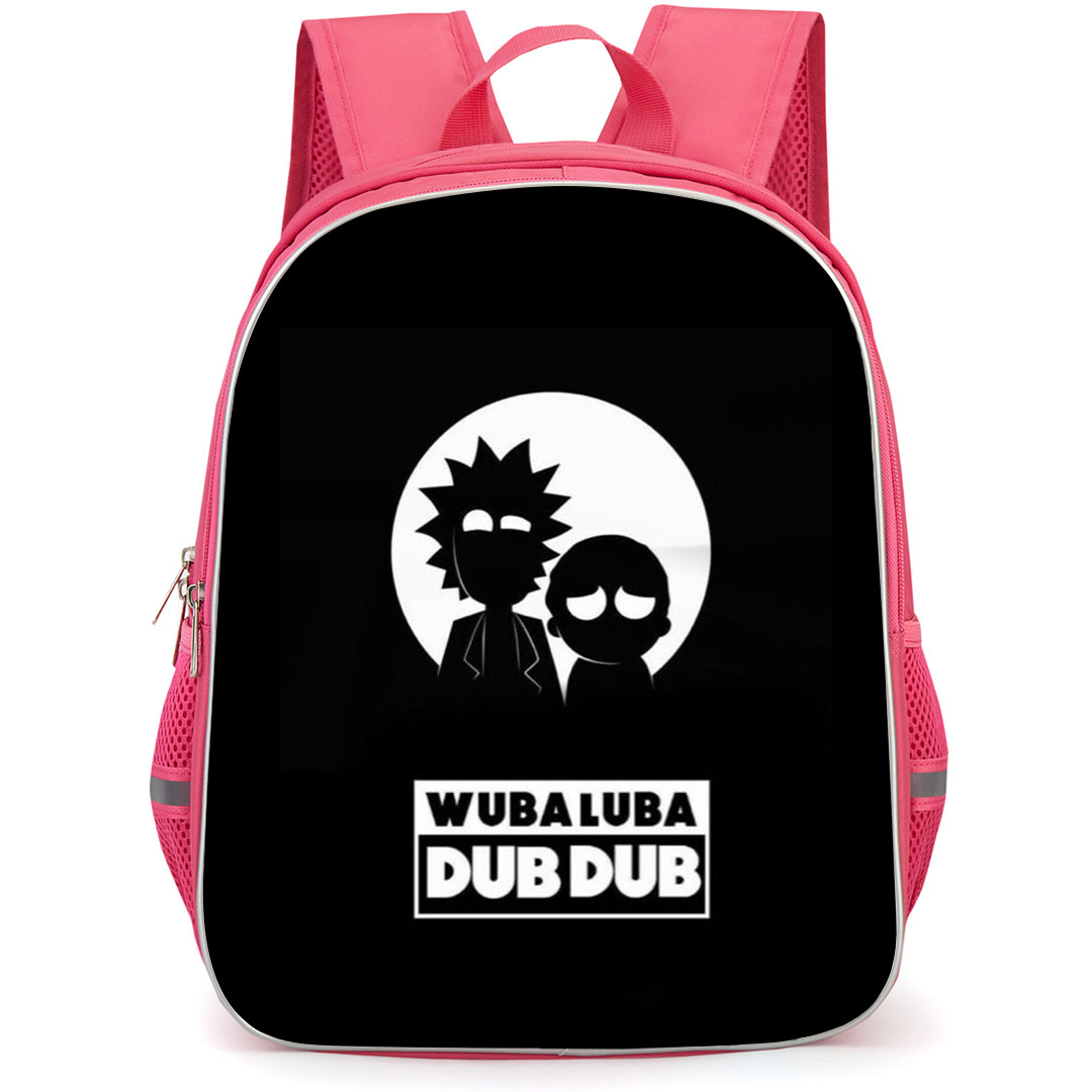Rick And Morty Backpack StudentPack - Rick And Morty Silhouette Poster