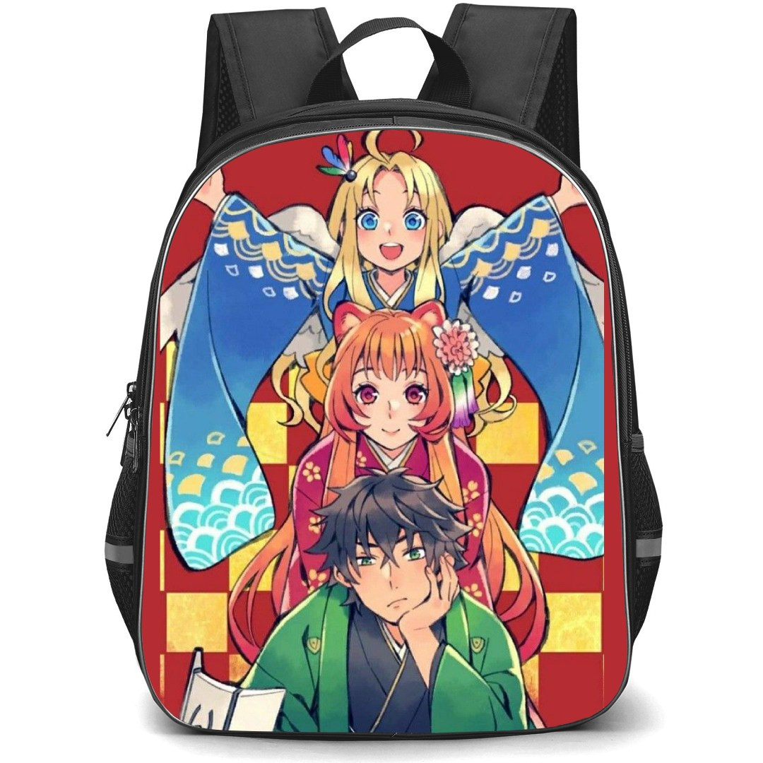 The Rising of the Shield Hero Backpack StudentPack - Characters on Top of Each Other