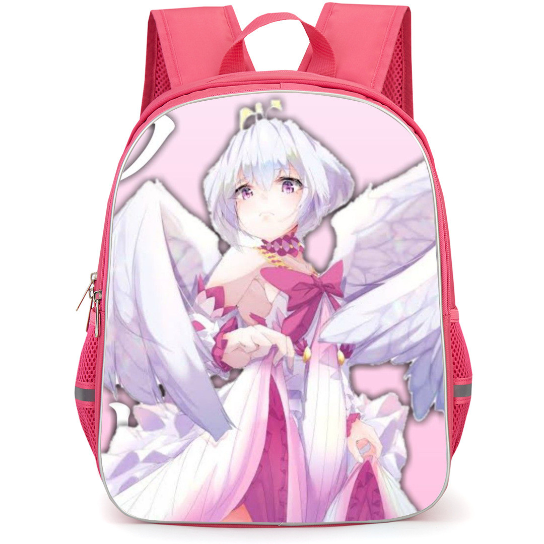 The Rising of the Shield Hero Fitoria Backpack StudentPack - Fitoria Looking Down Pink Background