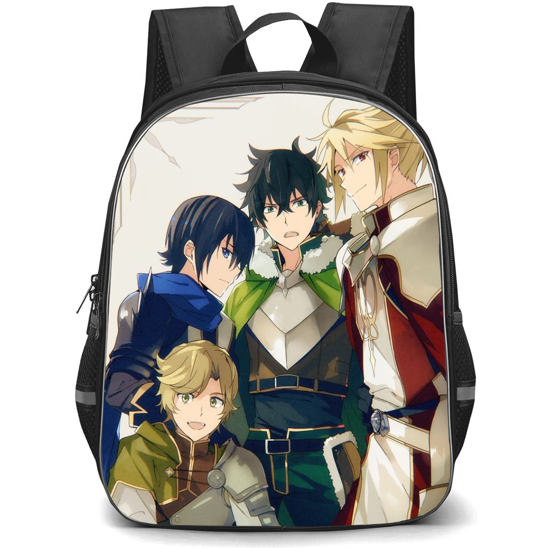 The Rising of the Shield Hero Backpack StudentPack - Four Legendary Heroes Standing