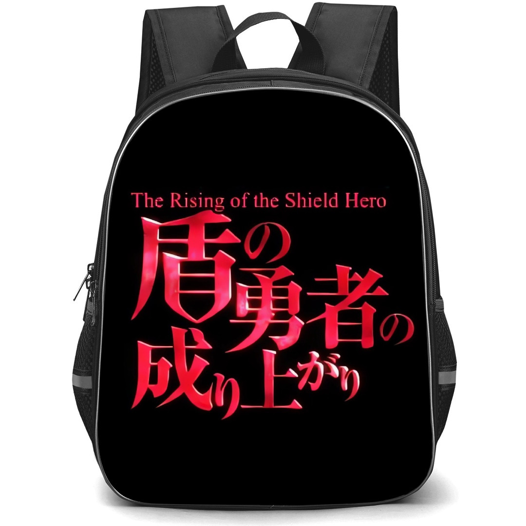 The Rising of the Shield Hero Backpack StudentPack - Logo Red Japanese Letter