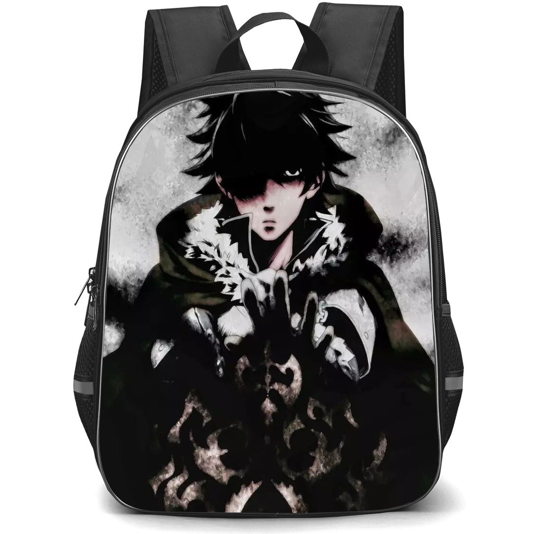 The Rising of the Shield Hero Naofumi Iwatani Backpack StudentPack - Naofumi Iwatani Charcoal Art