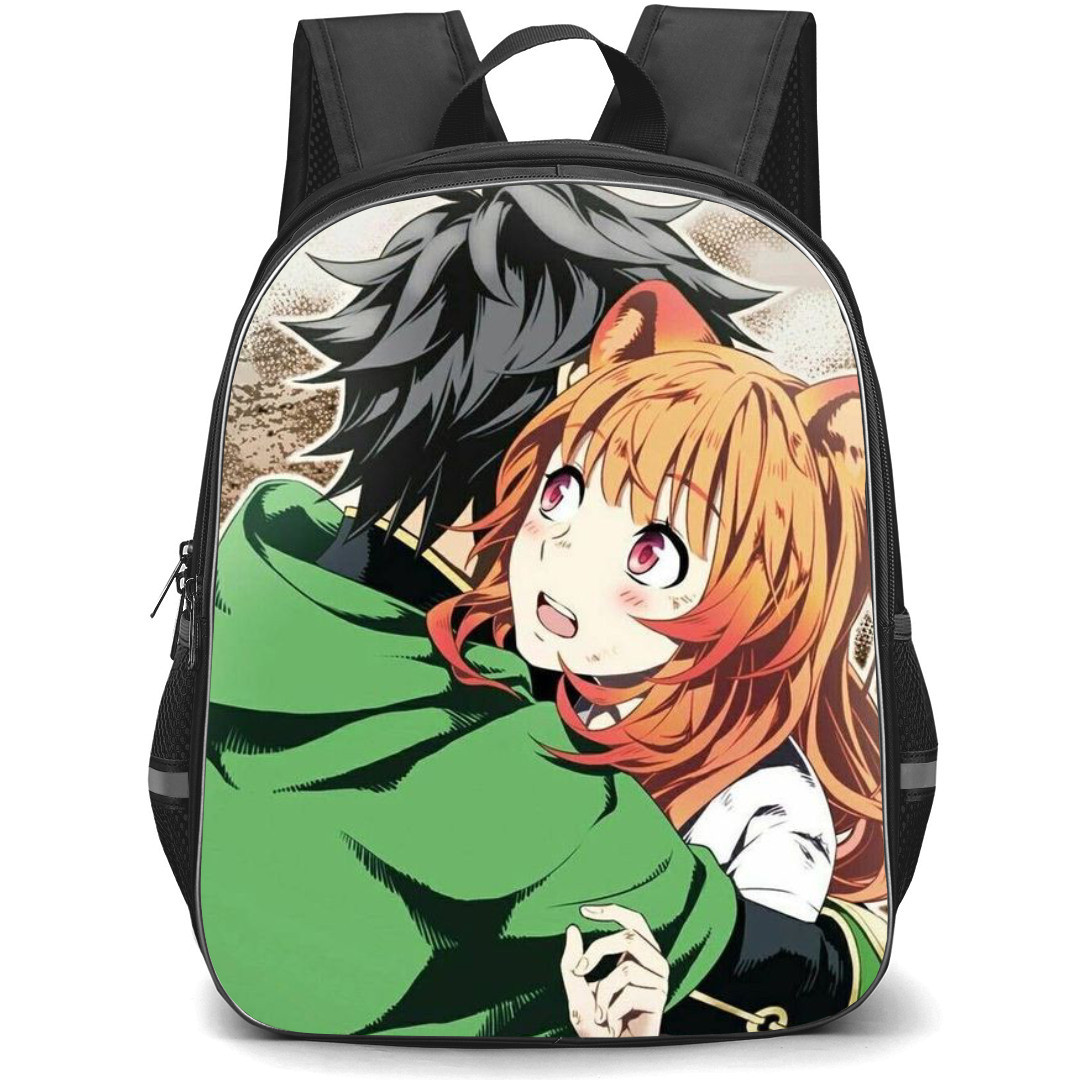The Rising of the Shield Hero Backpack StudentPack - Naofumi Iwatani & Raphtalia Under Blue Sky