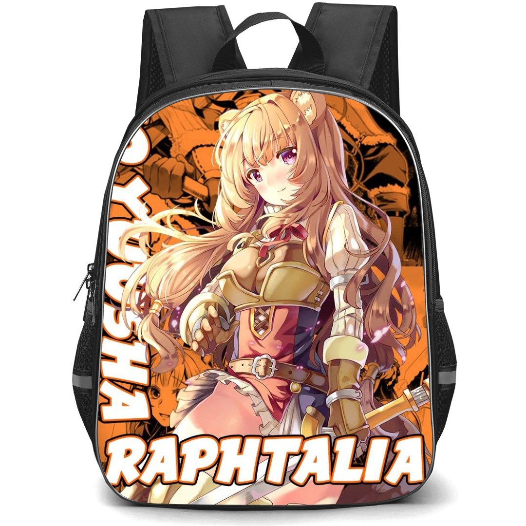 The Rising of the Shield Hero Raphtalia Backpack StudentPack - Raphtalia Collage Background