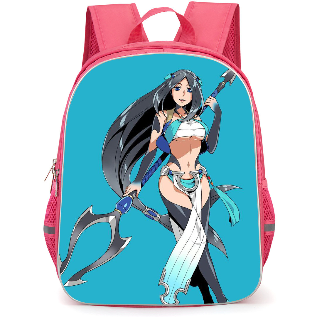 The Rising of the Shield Hero Sadeena Backpack StudentPack - Sadeena Blue Background