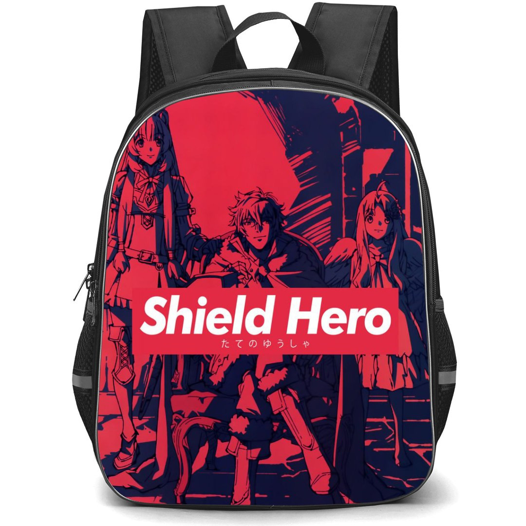 The Rising of the Shield Hero Backpack StudentPack - Shield Hero Red Poster Art