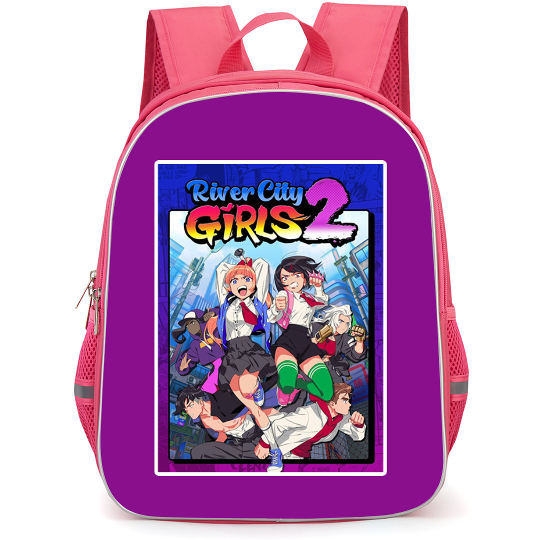 River City Girls Backpack StudentPack - River City Girls 2 Poster Sticker