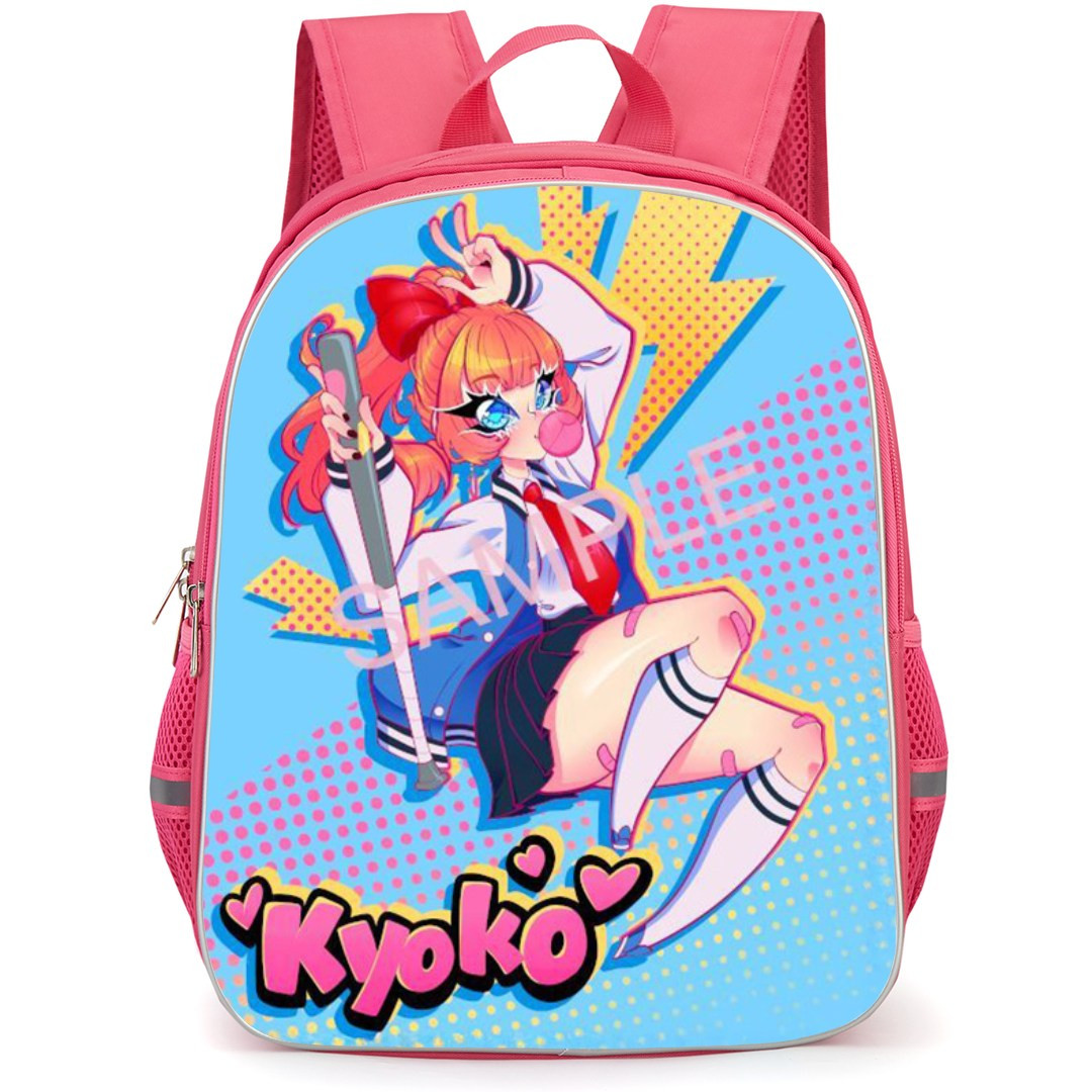 River City Girls Kyoko Backpack StudentPack - Kyoko Drawing Art On Sky Blue Poster