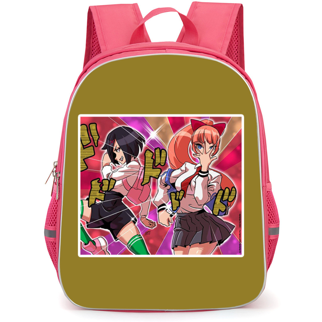River City Girls Backpack StudentPack - River City Girls Misako And Kyoko Square Sticker