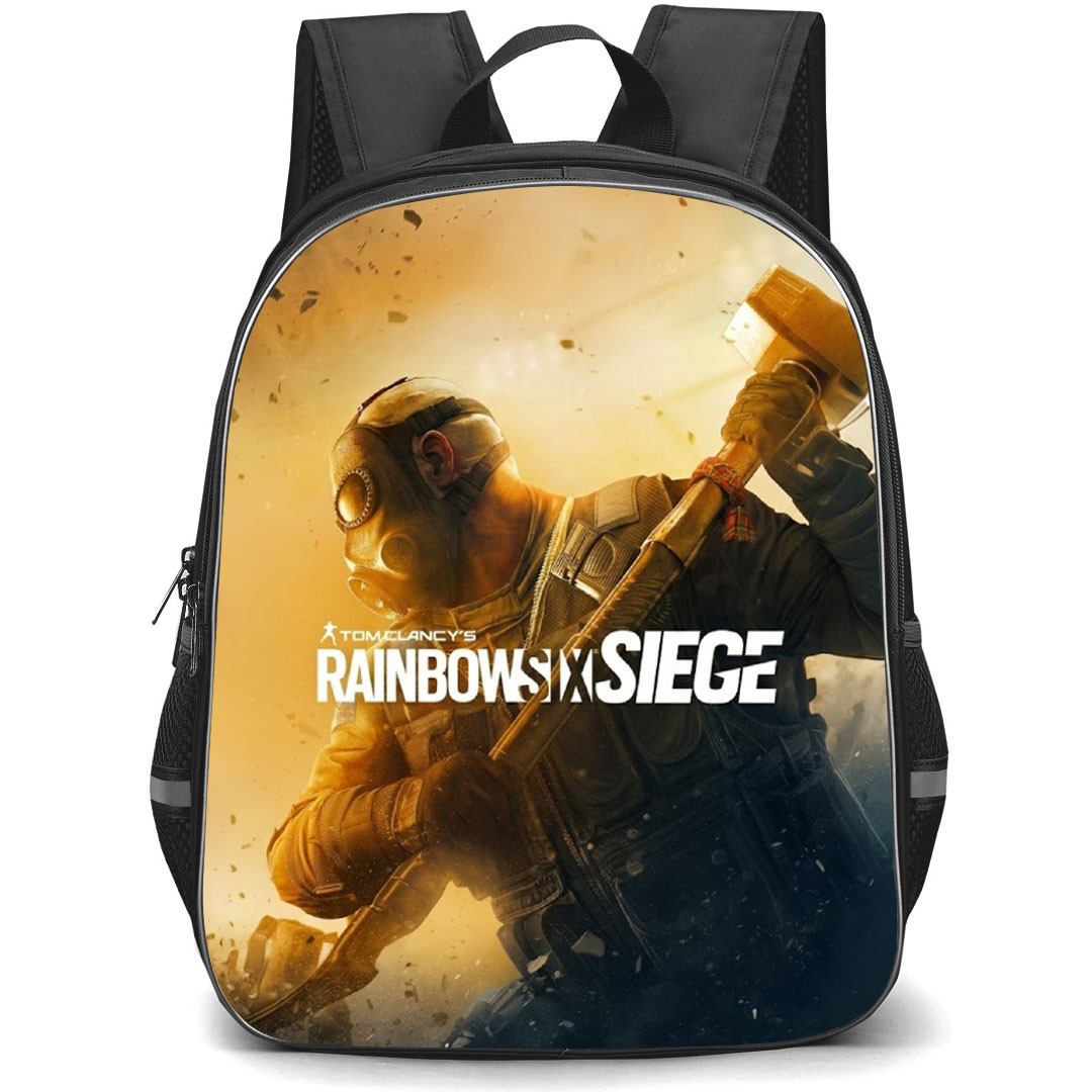 Tom Clancy's Rainbow Six Backpack School Bag StudentPack - Tom Clancy's Rainbow Six Siege Game Cover Art