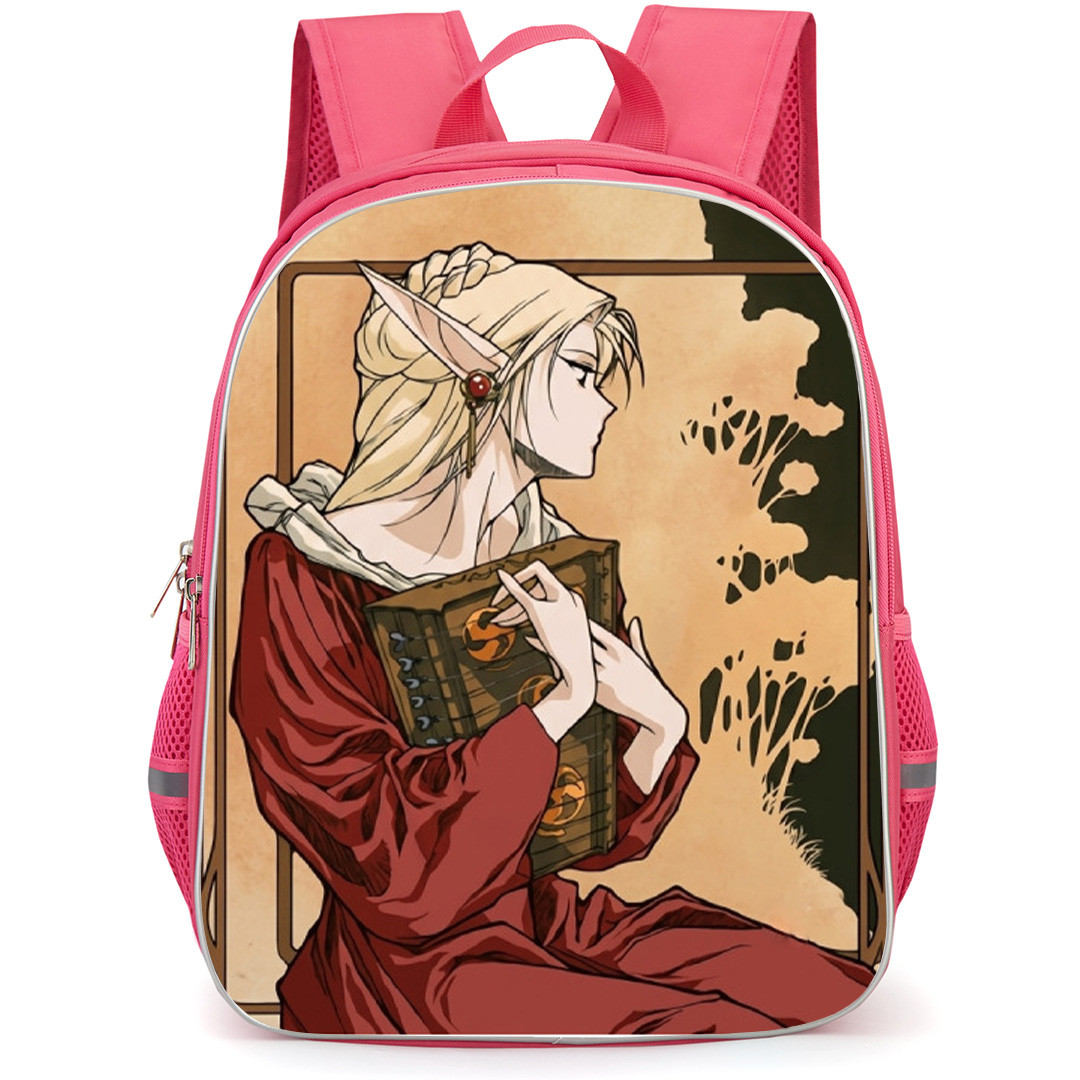 Record Of Lodoss War Deedlit Backpack School Bag StudentPack - Deedlit Holding Instruments Side Portrait