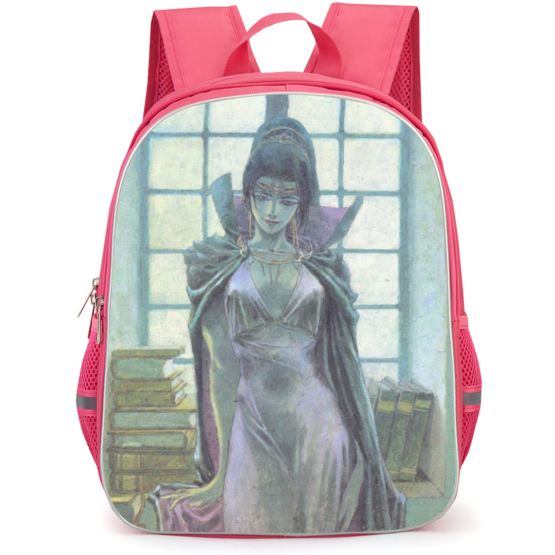 Record Of Lodoss War Karla Backpack School Bag StudentPack - Karla Chalk Art Portrait