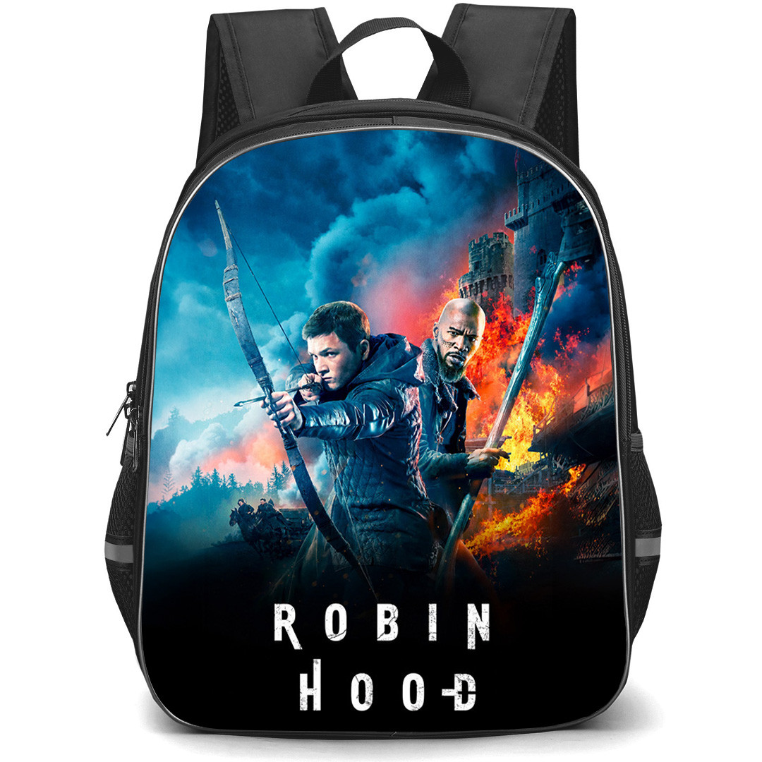 Robin Hood Backpack School Bag StudentPack - Robin Hood And Little John Battle Poster