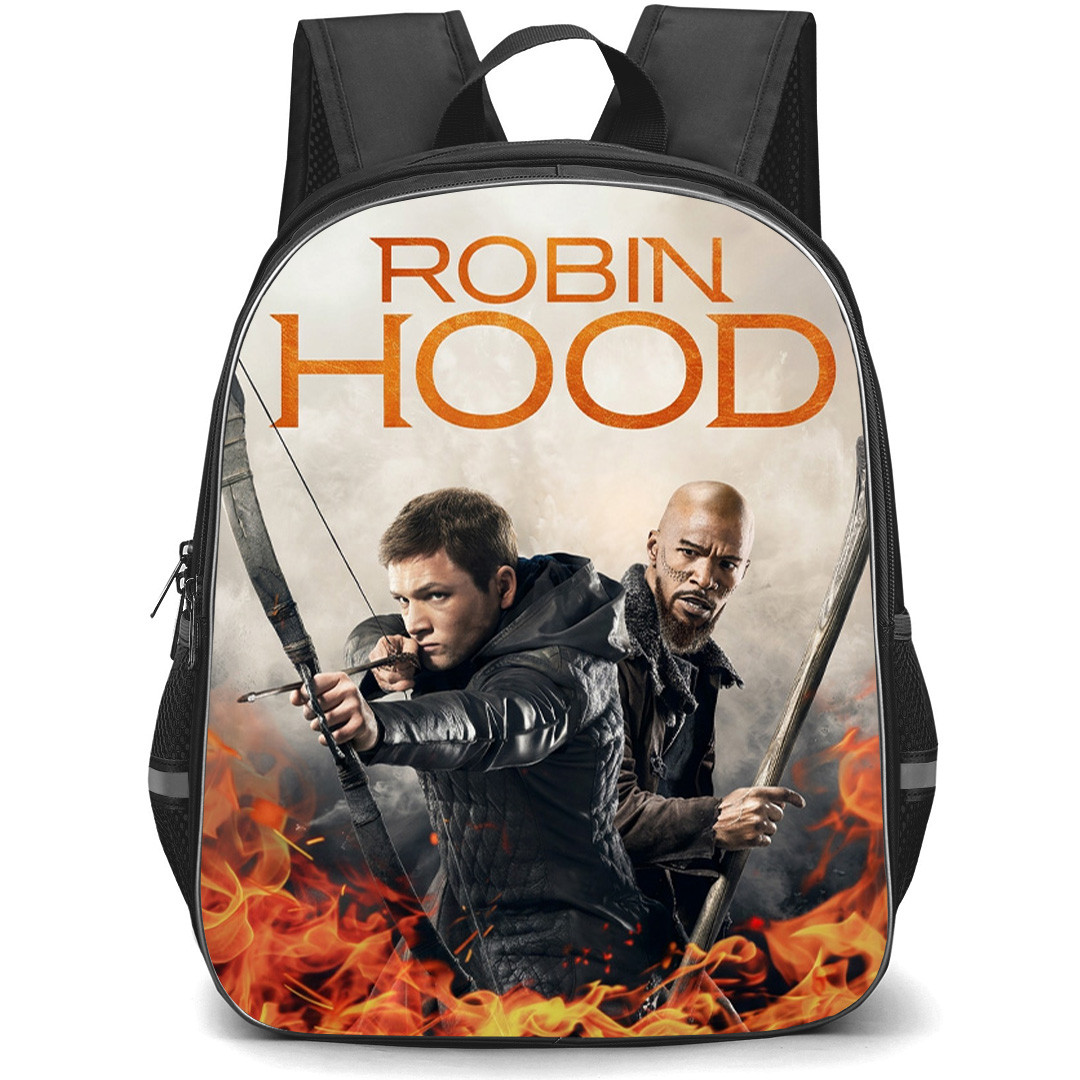 Robin Hood Backpack School Bag StudentPack - Robin Hood And Little John Dual Hero Poster