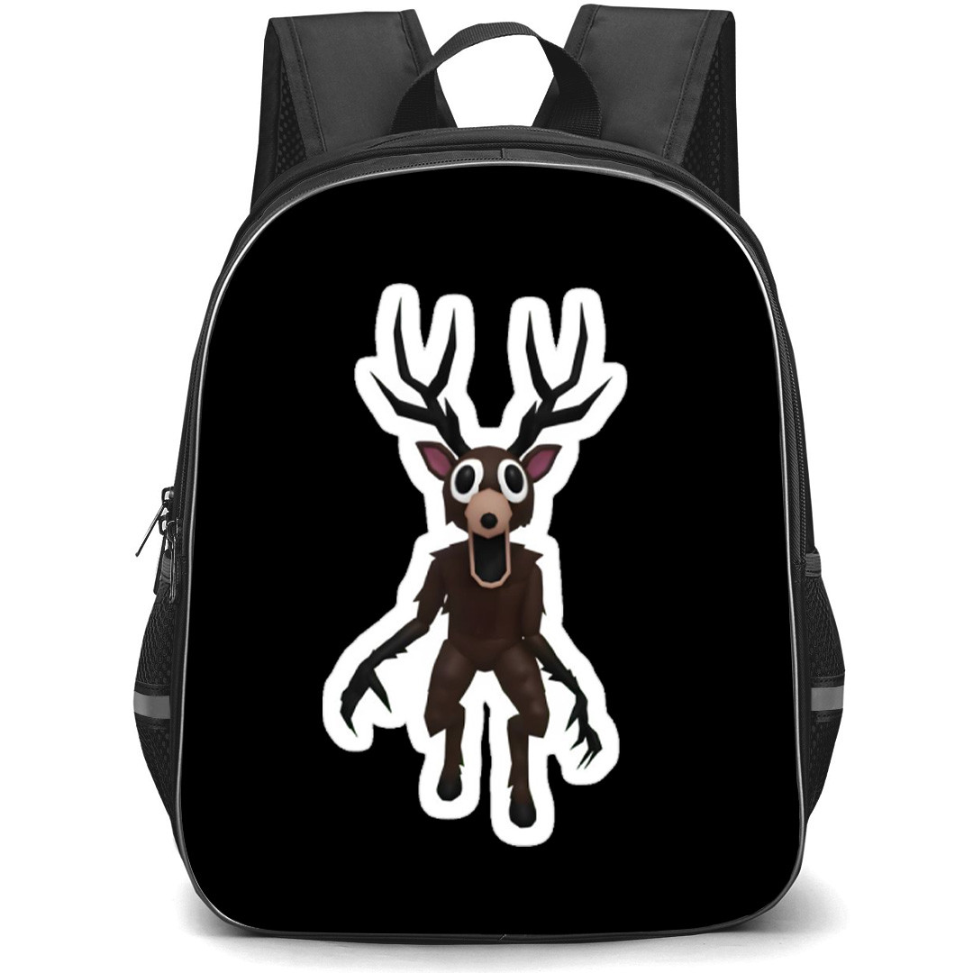 Roblox 99 Nights in the Forest Backpack School Bag StudentPack - The Deer Scary Portrait Sticker