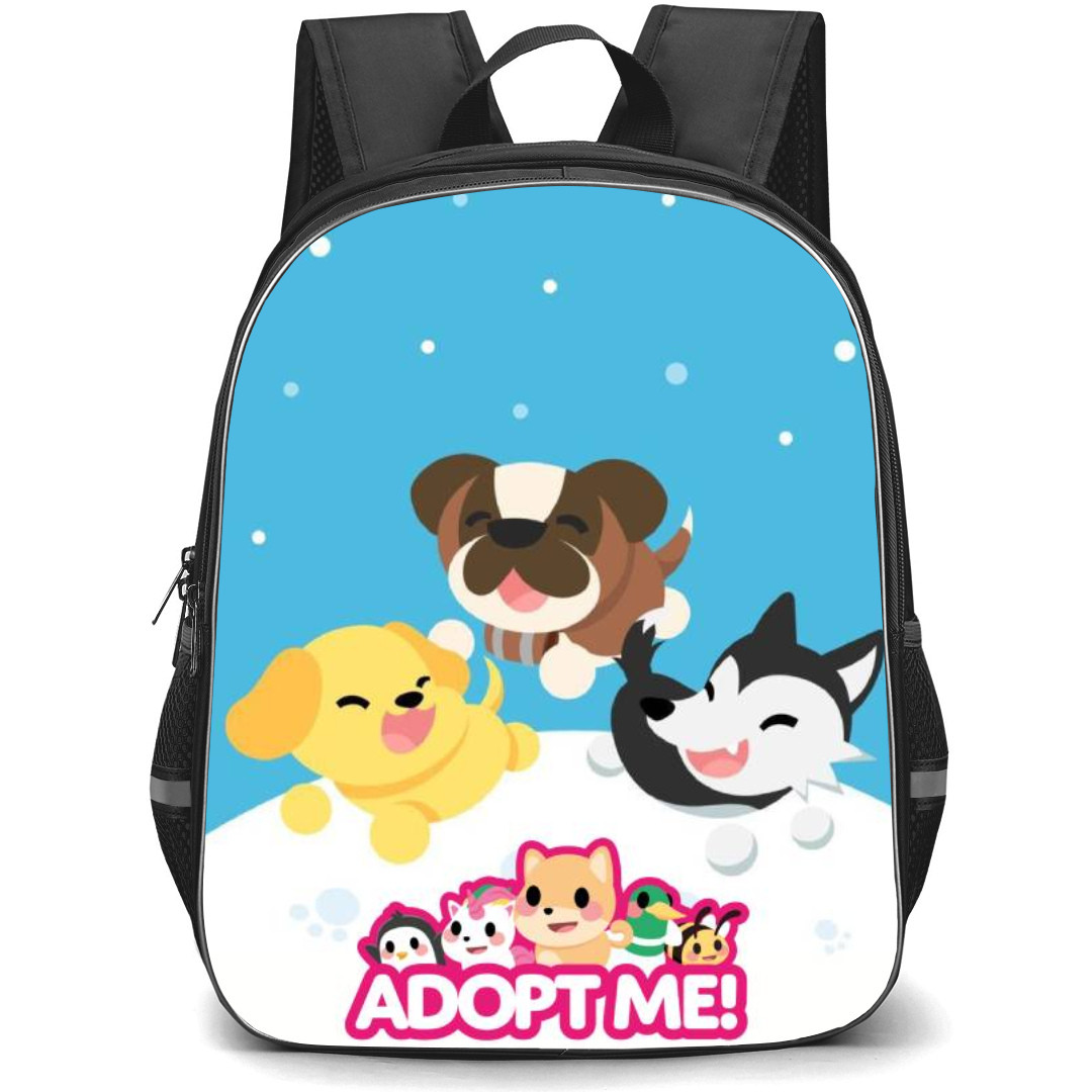 Roblox Adopt Me Backpack StudentPack - Animals Smiling Cartoon Art