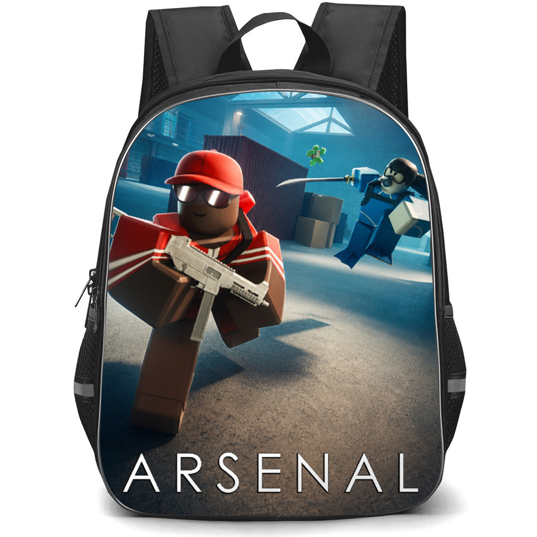 Roblox Arsenal Backpack School Bag StudentPack - Roblox Arsenal Game Battle Poster