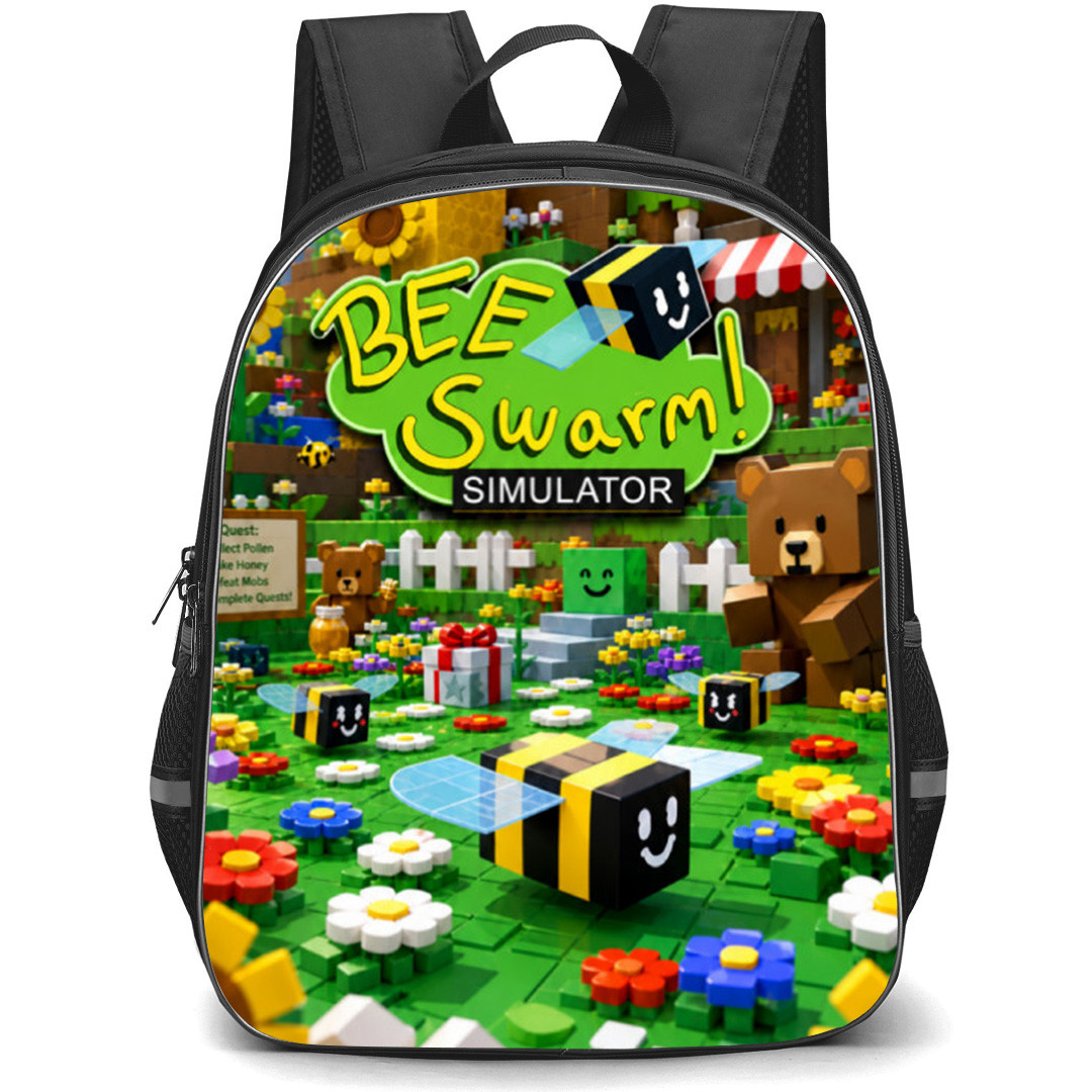 Roblox Bee Swarm Simulator Backpack School Bag StudentPack - Roblox Bee Swarm Simulator 3D Game Poster