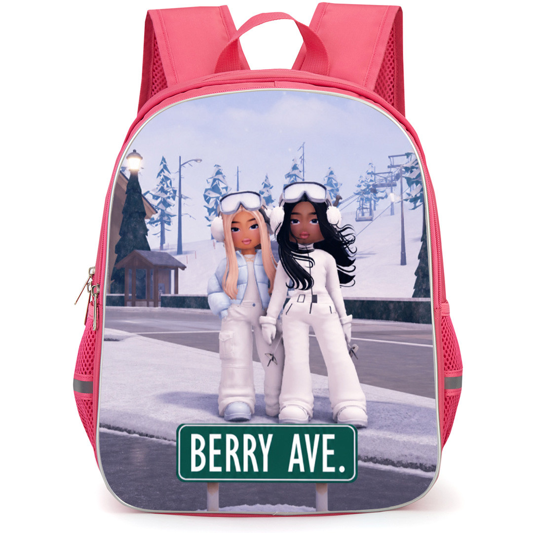 Roblox Berry Avenue RP Backpack School Bag StudentPack - Roblox Berry Avenue RP Winter Game Poster