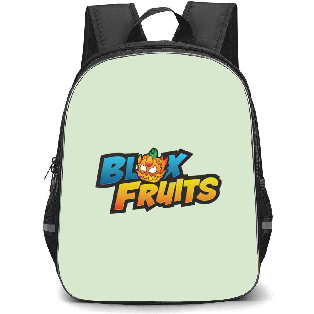 Roblox Blox Fruits Backpack StudentPack - Blox Fruits Series Logo Wordmark
