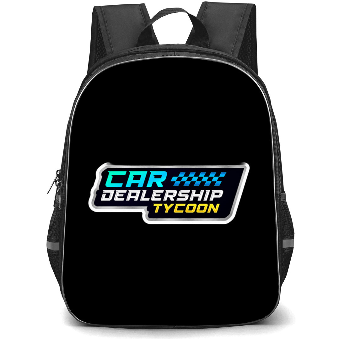 Roblox Car Dealership Tycoon Backpack School Bag StudentPack - Roblox Car Dealership Tycoon Main Logo Sticker