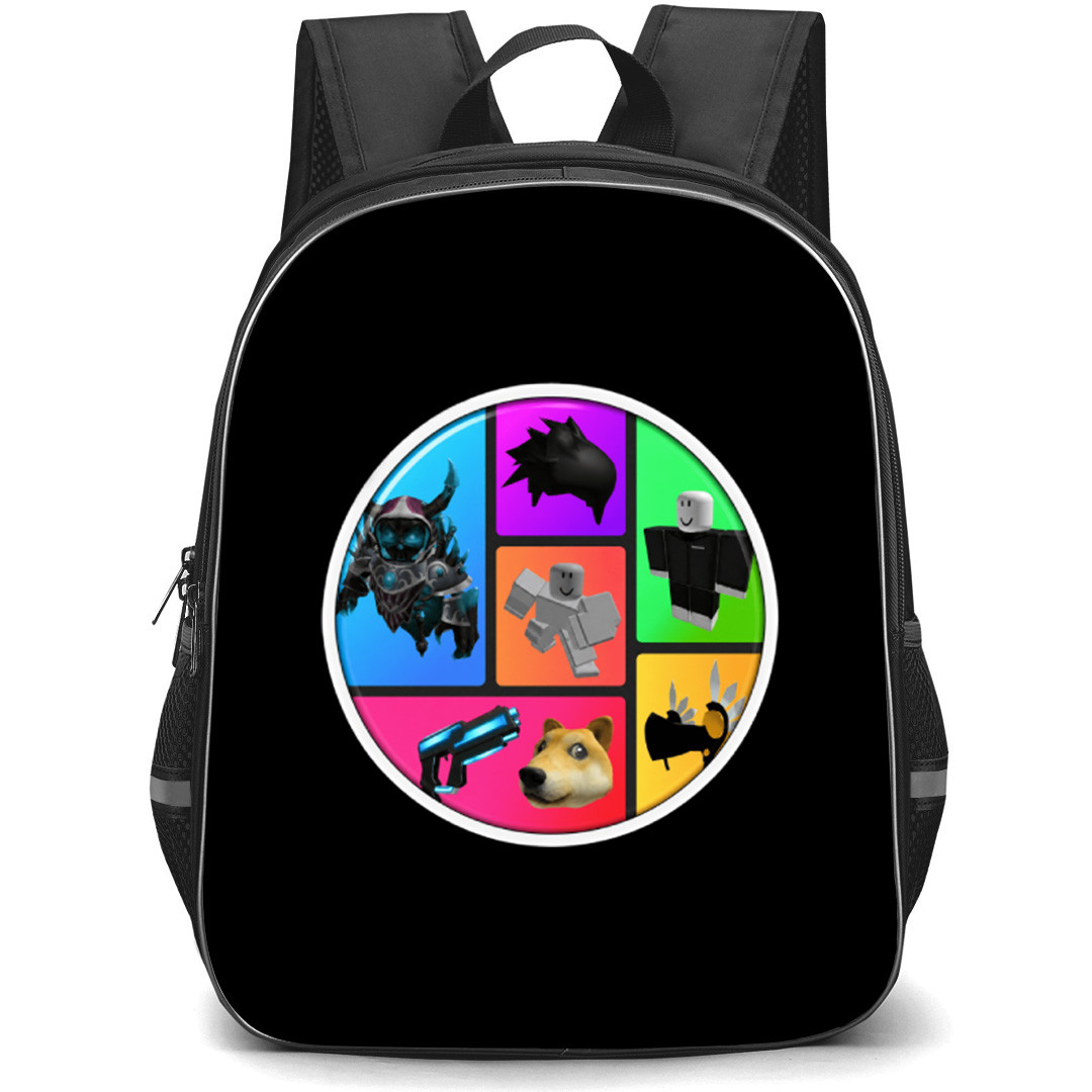 Roblox Catalog Avatar Creator Backpack School Bag StudentPack - Roblox Catalog Avatar Creator Main Logo Sticker