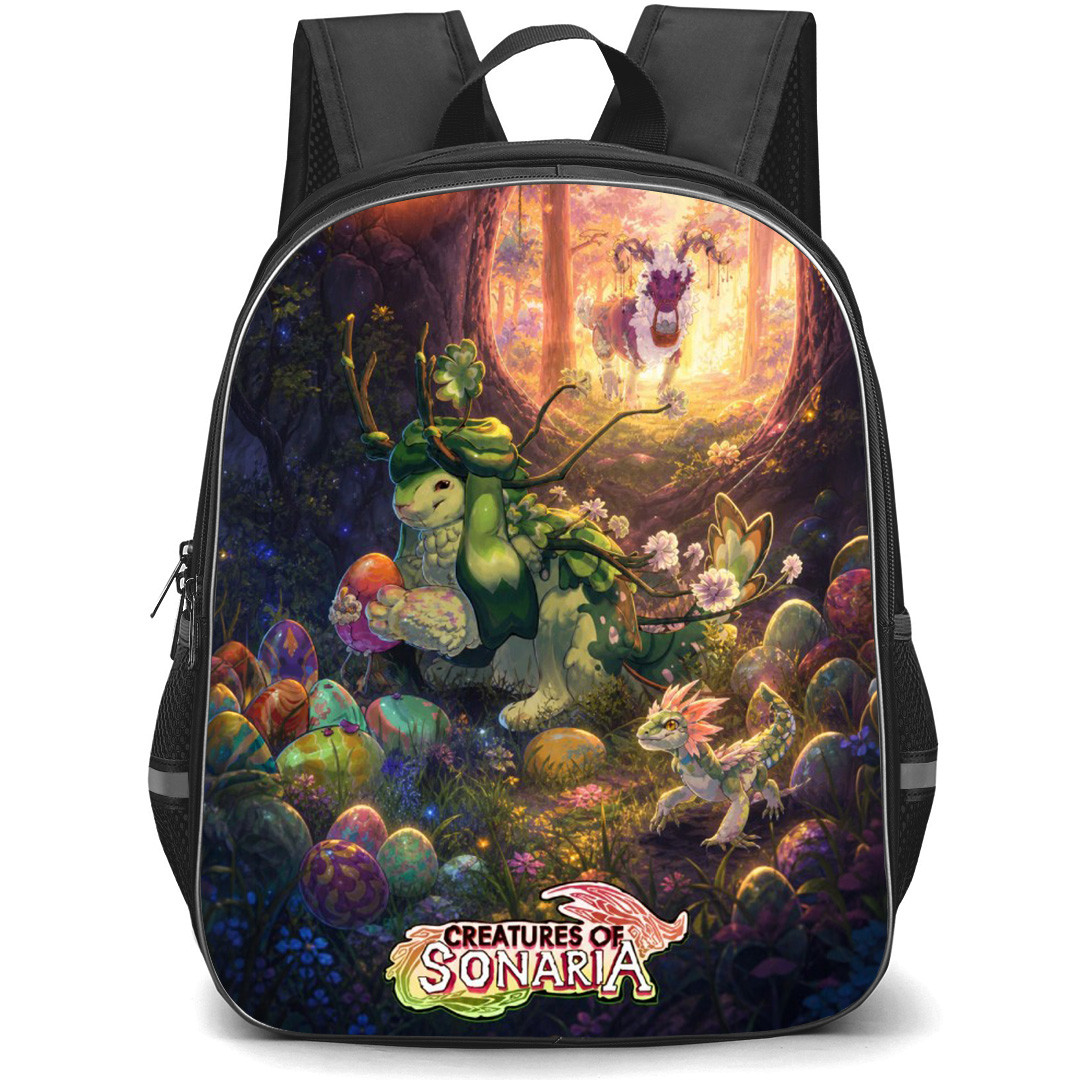 Roblox Creatures of Sonaria Backpack School Bag StudentPack - Roblox Creatures of Sonaria Herbivore Game Poster
