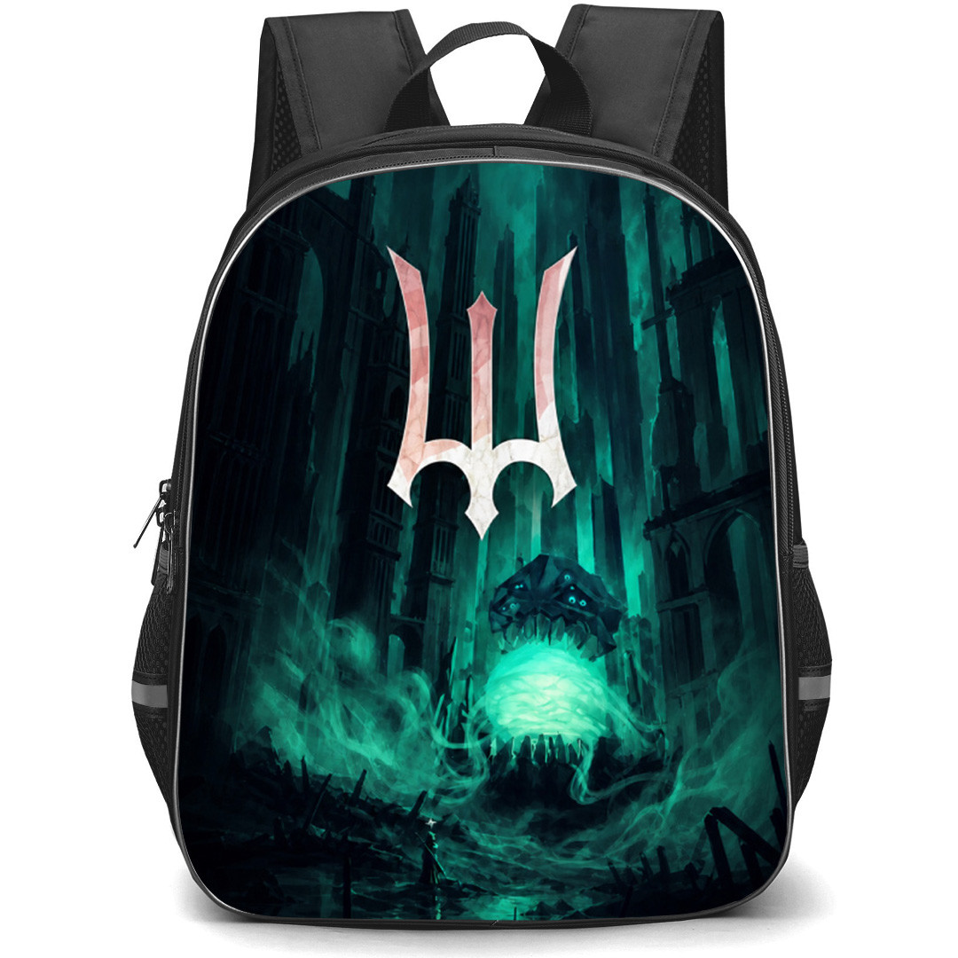 Roblox Deepwoken Backpack School Bag StudentPack - Roblox Deepwoken Ancient City Game Poster
