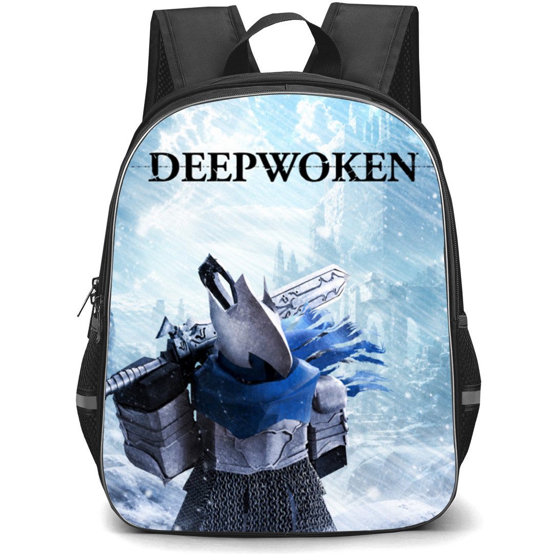 Roblox Deepwoken Backpack School Bag StudentPack - Roblox Deepwoken Blizzard Game Poster