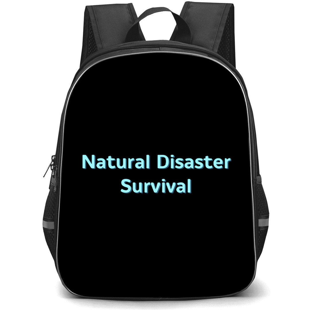 Roblox Natural Disaster Survival Backpack School Bag StudentPack - Roblox Natural Disaster Survival Logo Sticker