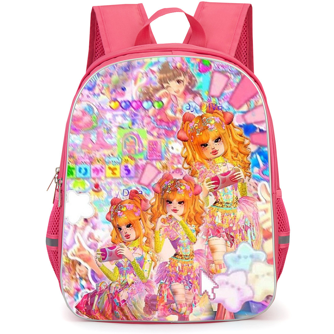 Roblox Dress To Impress Backpack School Bag StudentPack - Decora Fit Style
