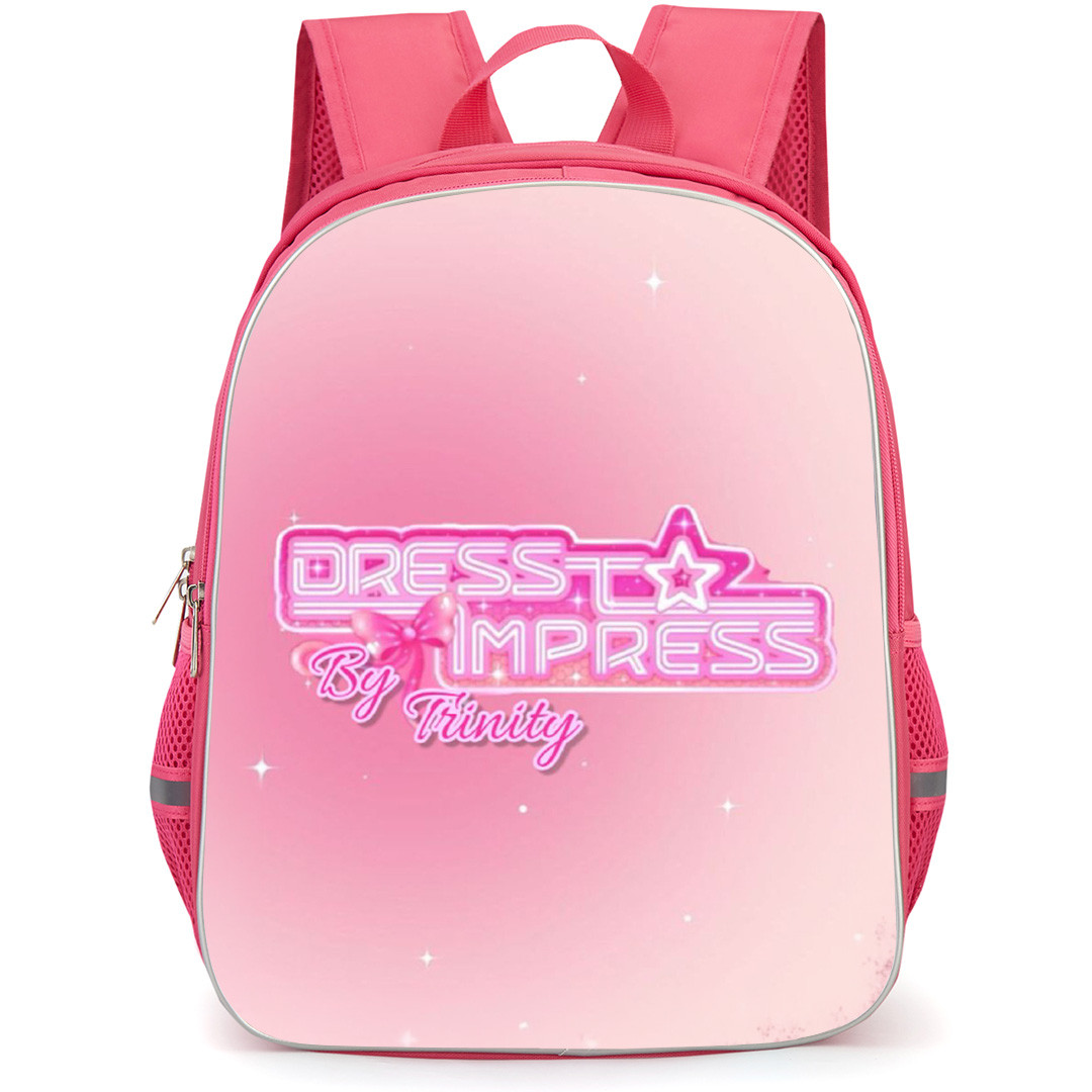 Roblox Dress To Impress Backpack School Bag StudentPack - Game Wordmark Logo
